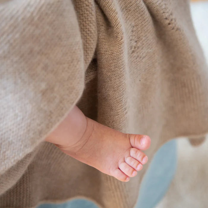 Lee Babydecke beige melange Bild 3