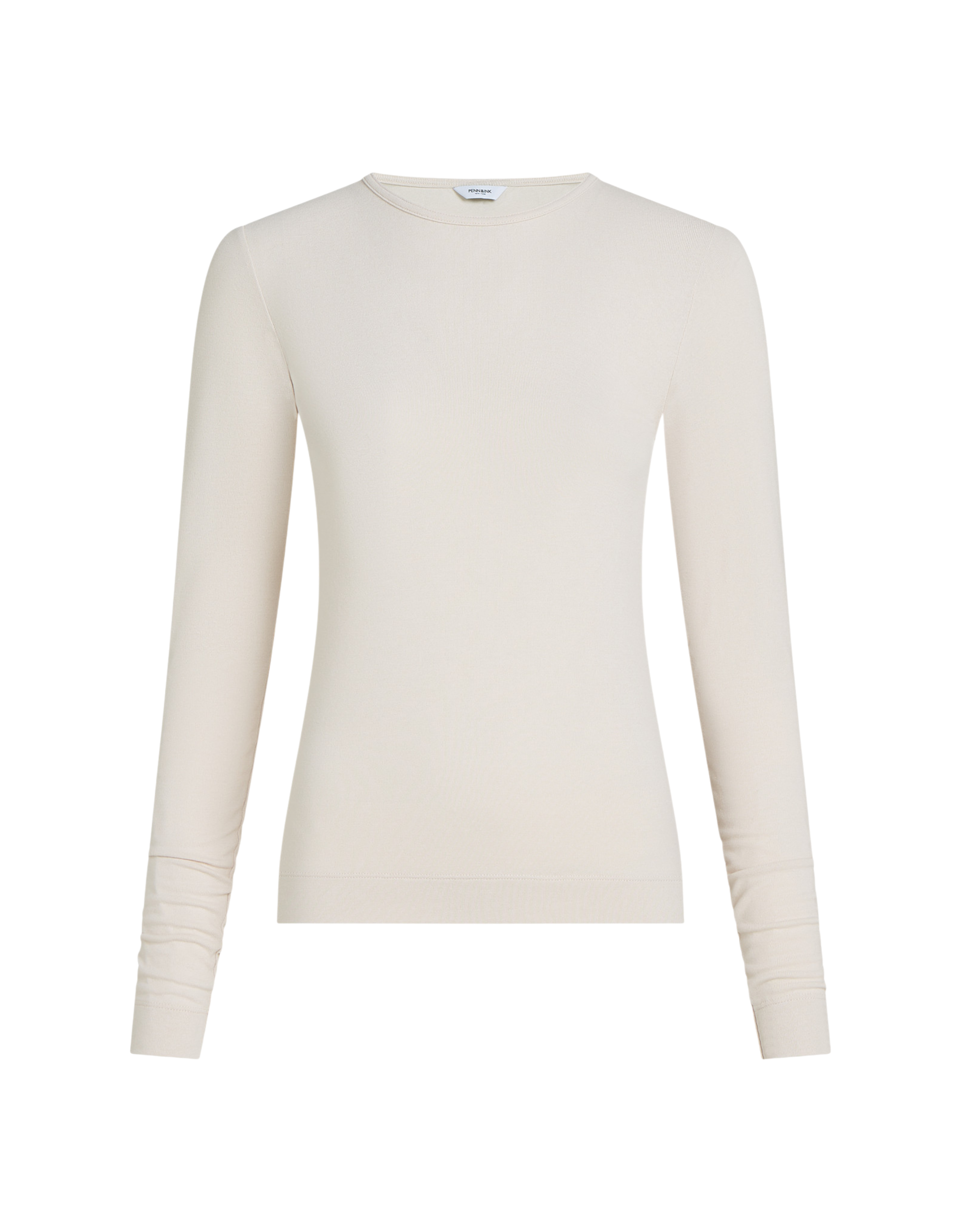 Basic Langarm BEIGE 036 Bild 1
