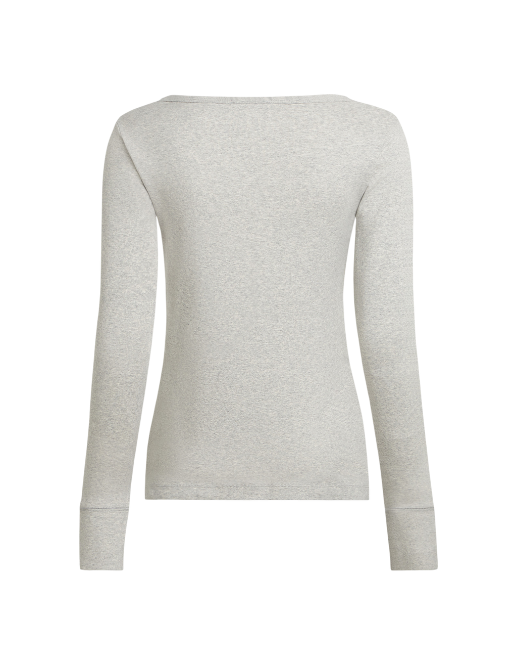 Basic Longsleeve grau melange 83M Bild 2