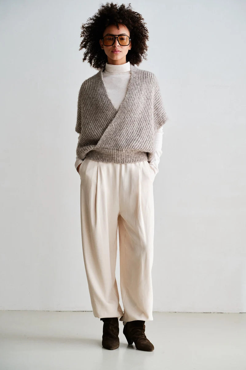 Jumper Pullover brown melange 60 Bild 3