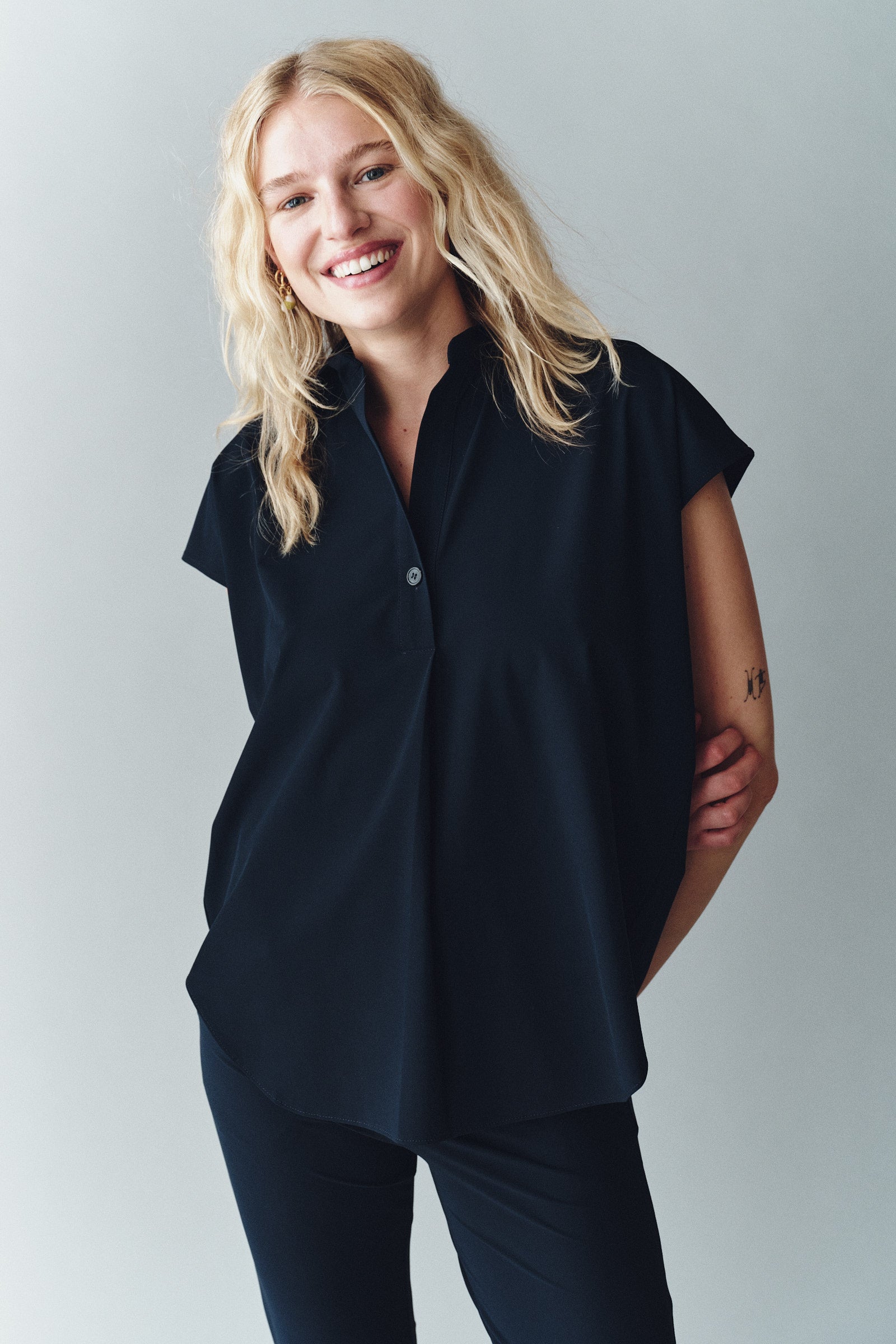 Lynn Bluse navy Bild 2