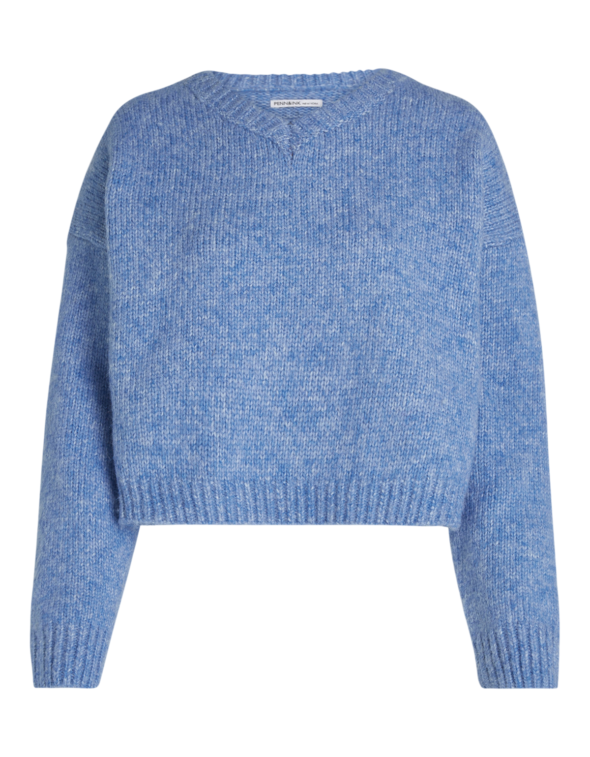 Pullover 569 strong blue mela Bild 1