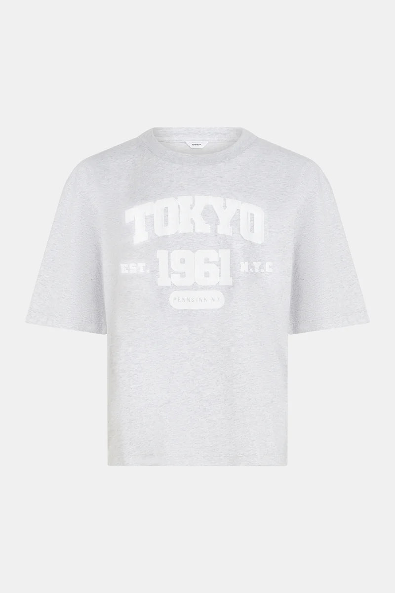 Tokyo T-Shirt grey mel. Bild 1
