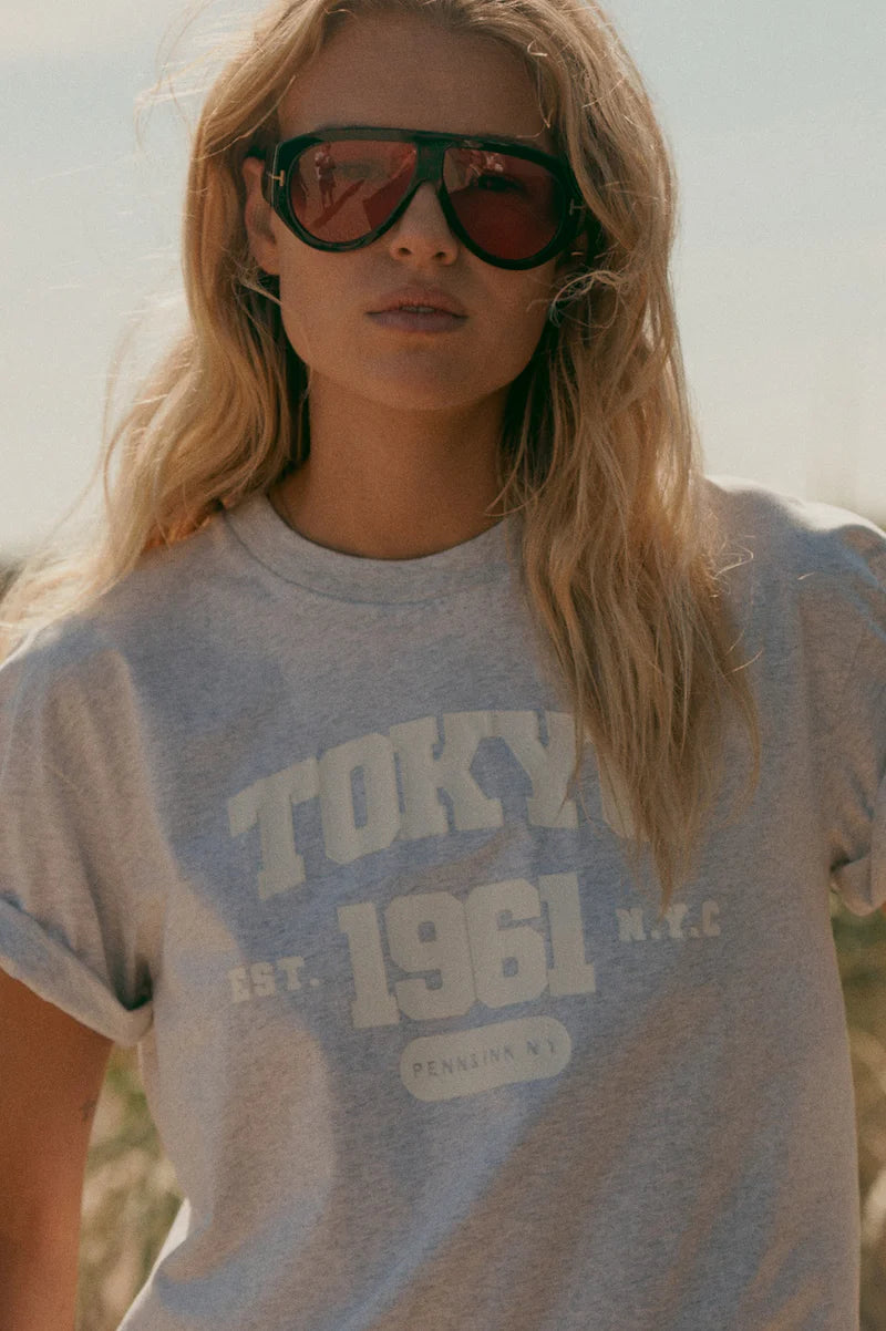 Tokyo T-Shirt grey mel. Bild 3