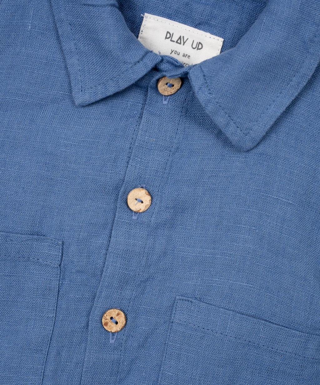 Leinen Hemd P6185 Bild 3