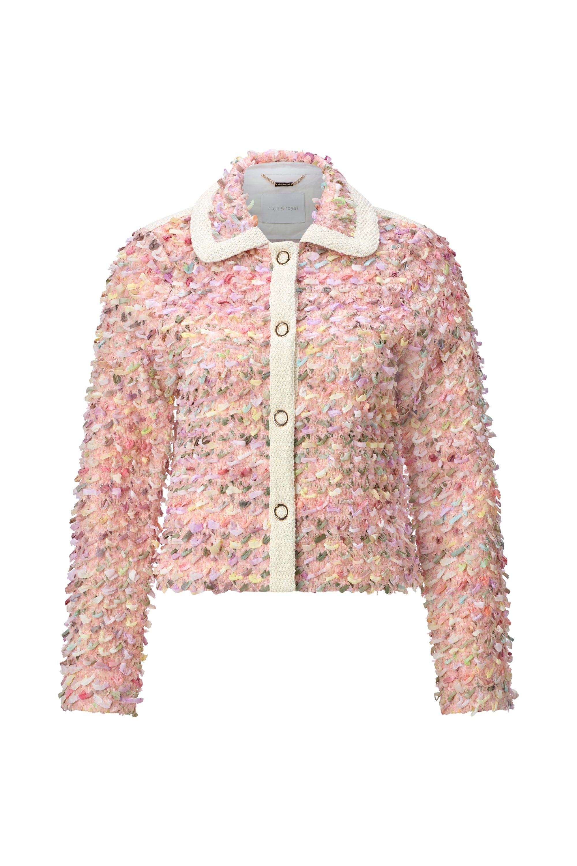 Bouclé Jacke 305 Bild 1