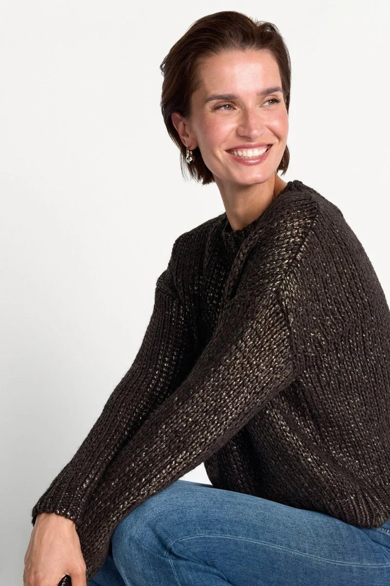 Grobstrickpullover Metallic-Effekt 298 Bild 5