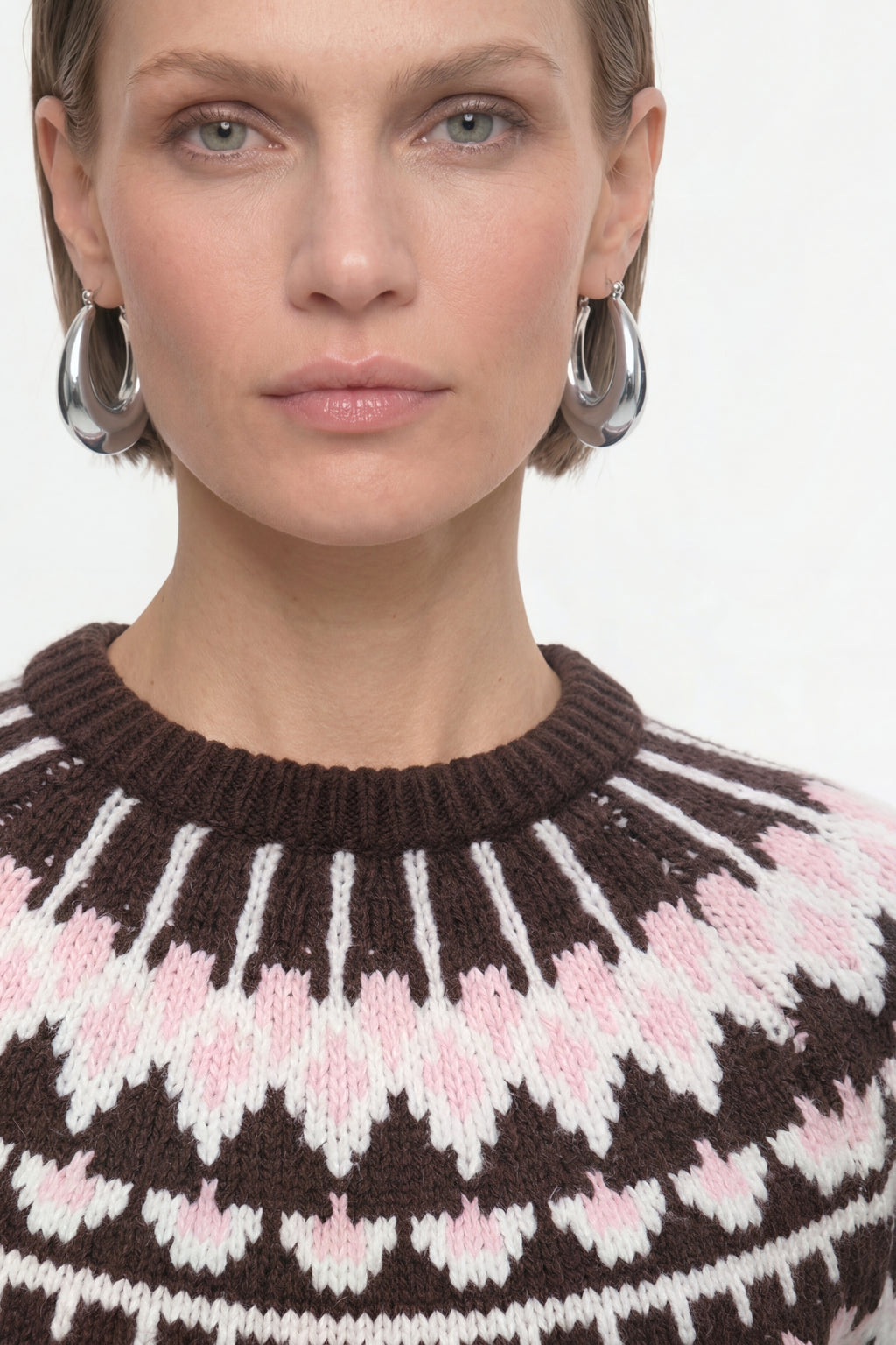 Jacquardmuster Wollpullover 298 Bild 5