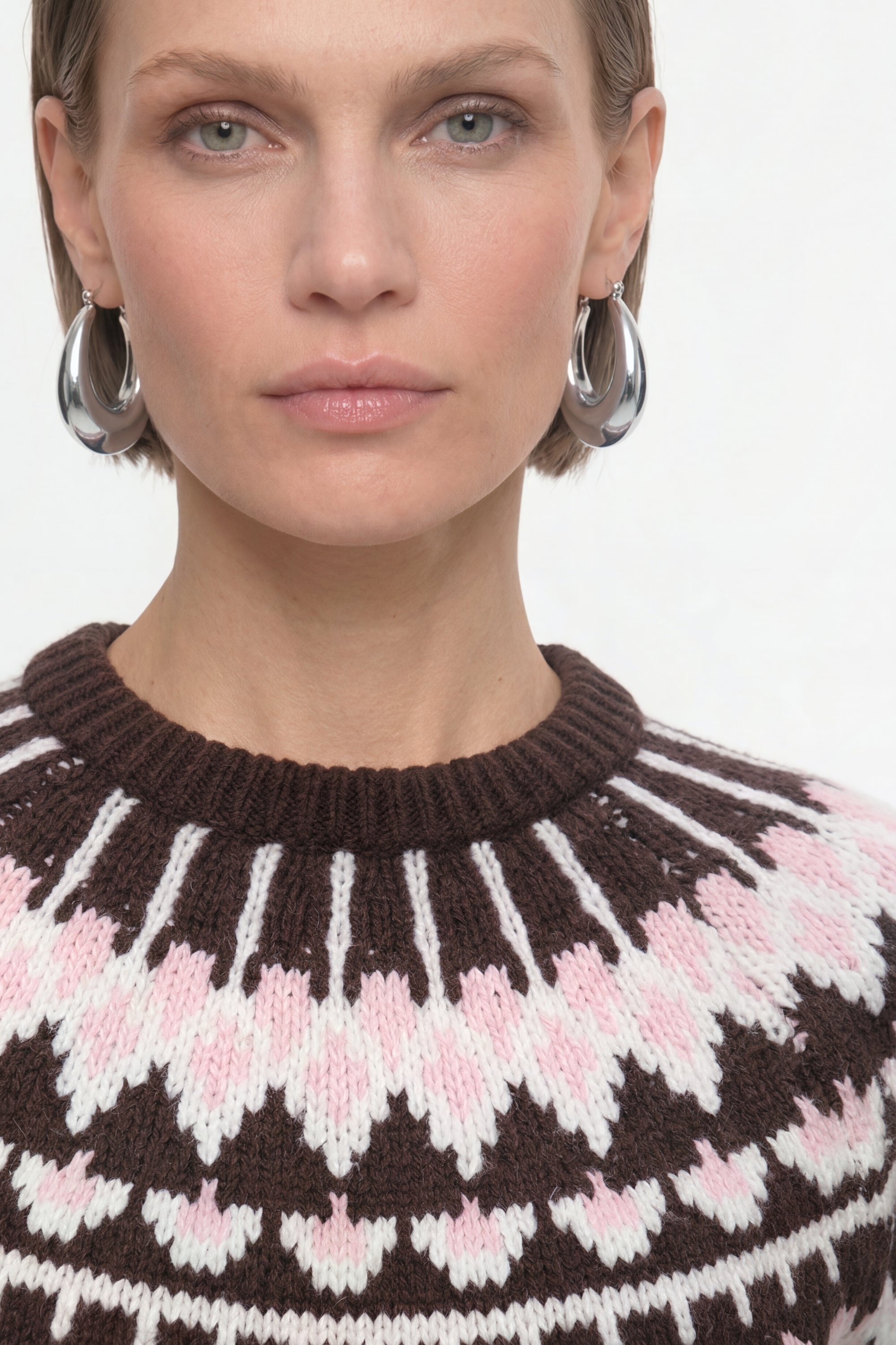 Jacquardmuster Wollpullover 298 Bild 5