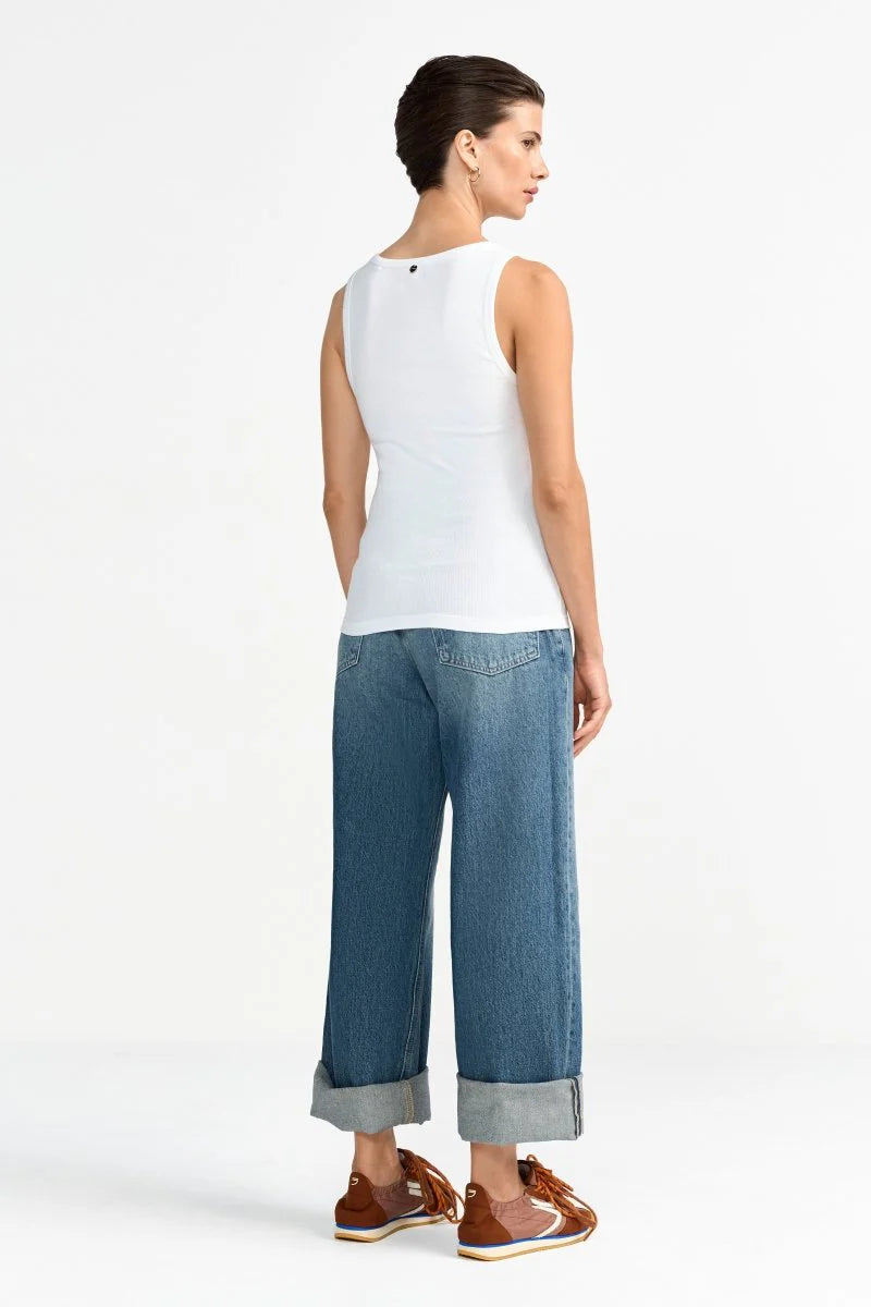 Ripp-Tanktop 100 Bild 4