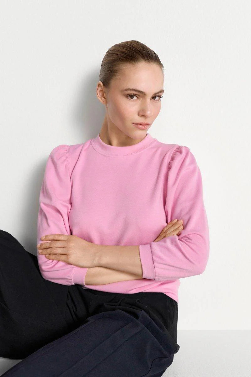 Shirt mit Puffärmeln soft orchid Bild 3