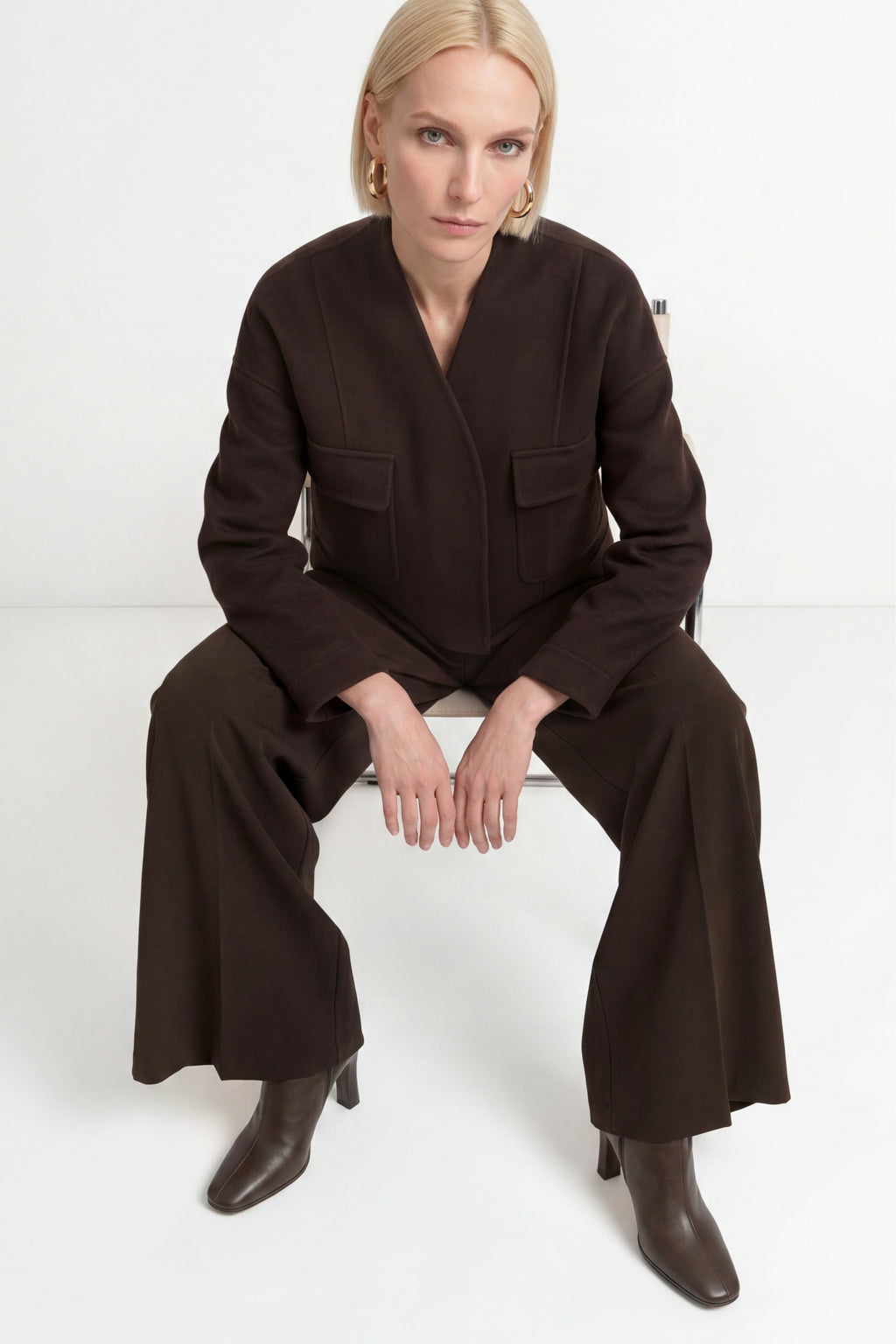 Wide-Leg Bundfaltenhose 298 Bild 2