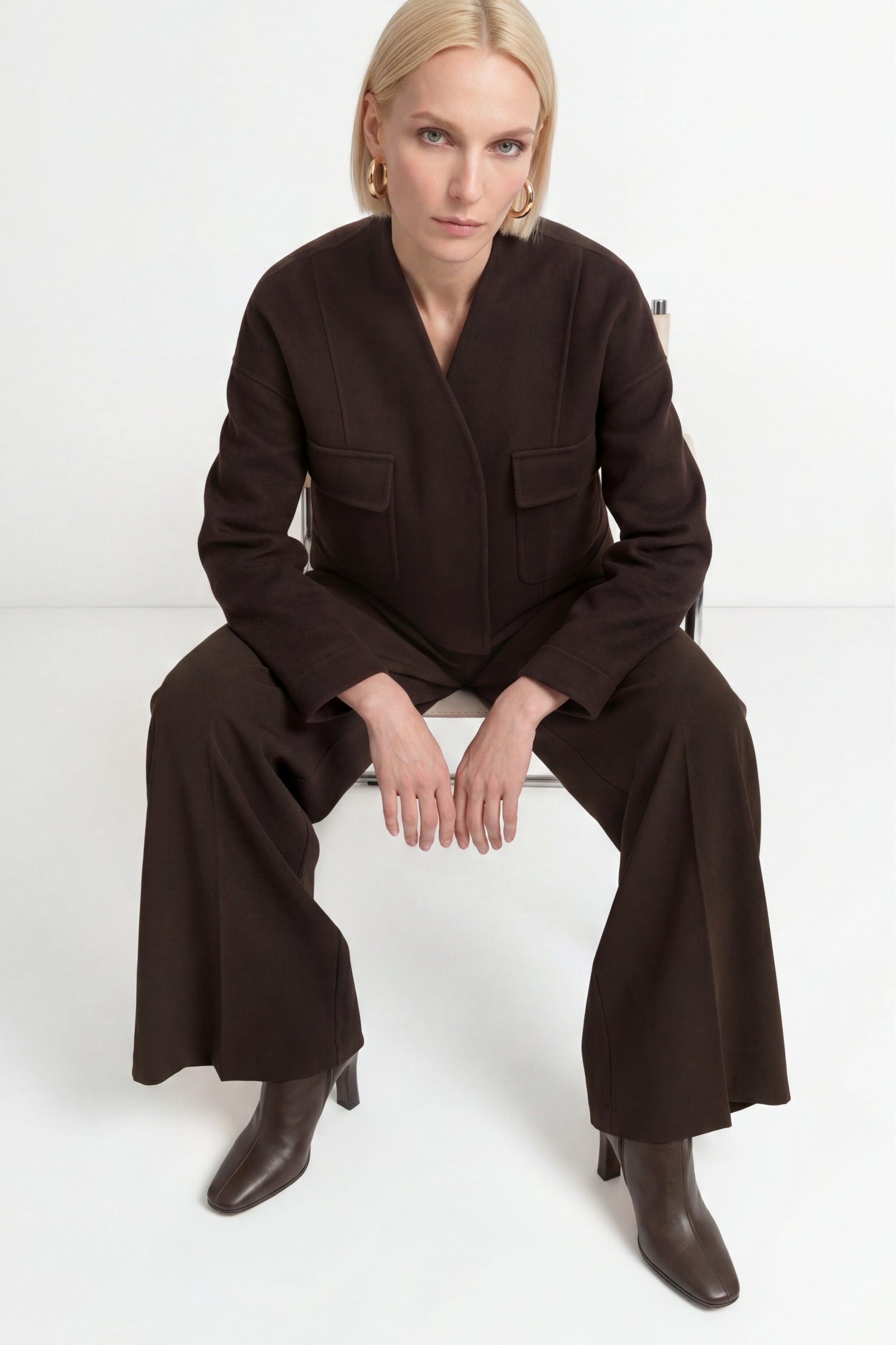 Wide-Leg Bundfaltenhose 298 Bild 2