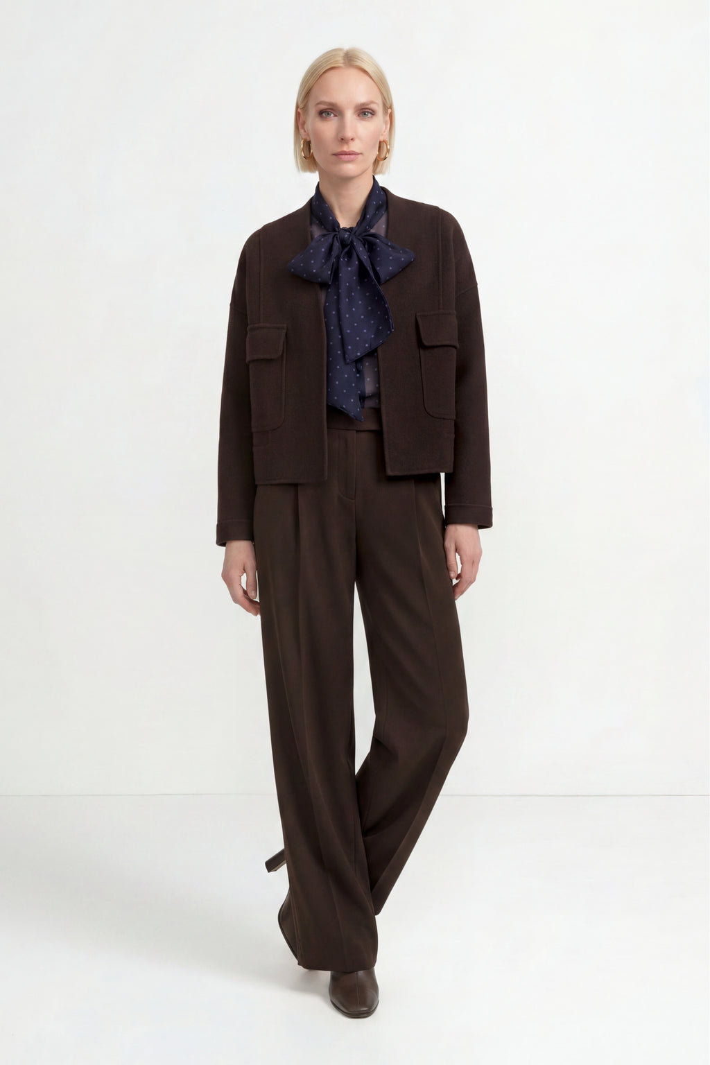 Wide-Leg Bundfaltenhose 298 Bild 5