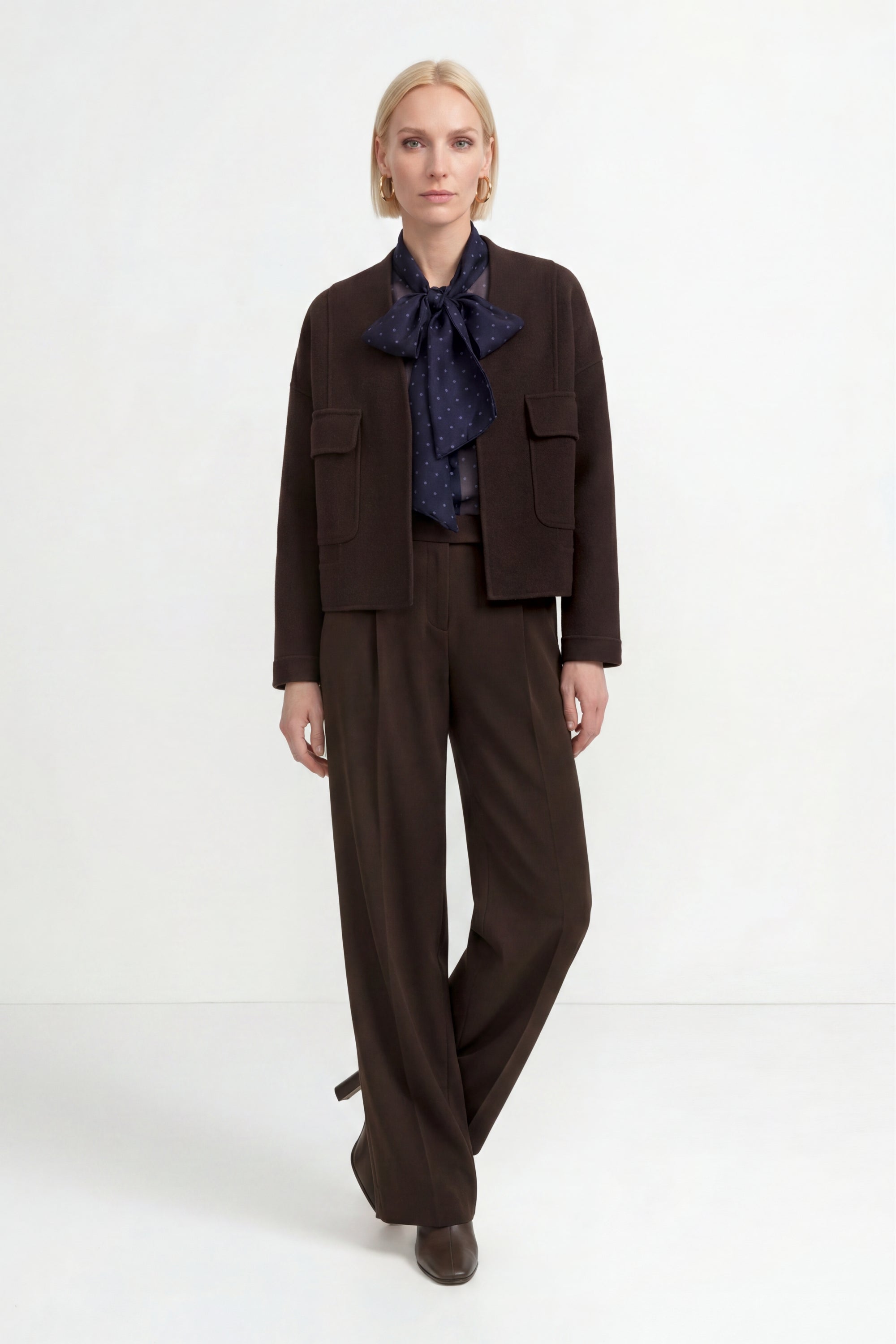 Wide-Leg Bundfaltenhose 298 Bild 5