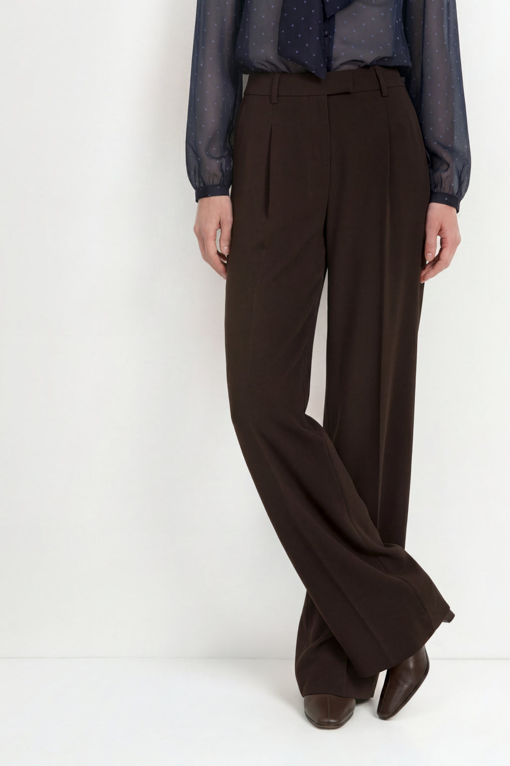 Wide-Leg Bundfaltenhose 298 Bild 6