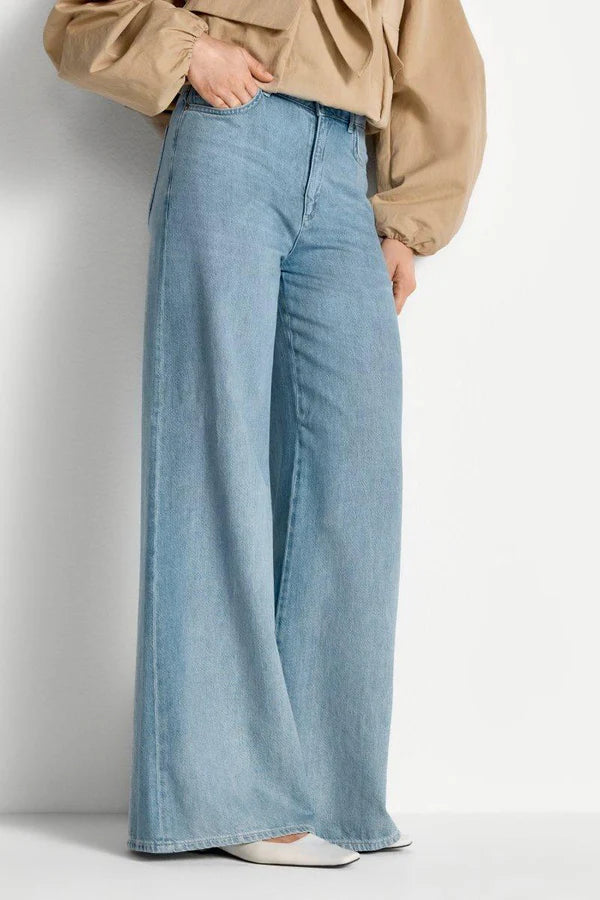 Wide-Leg-Jeans 700 Bild 2