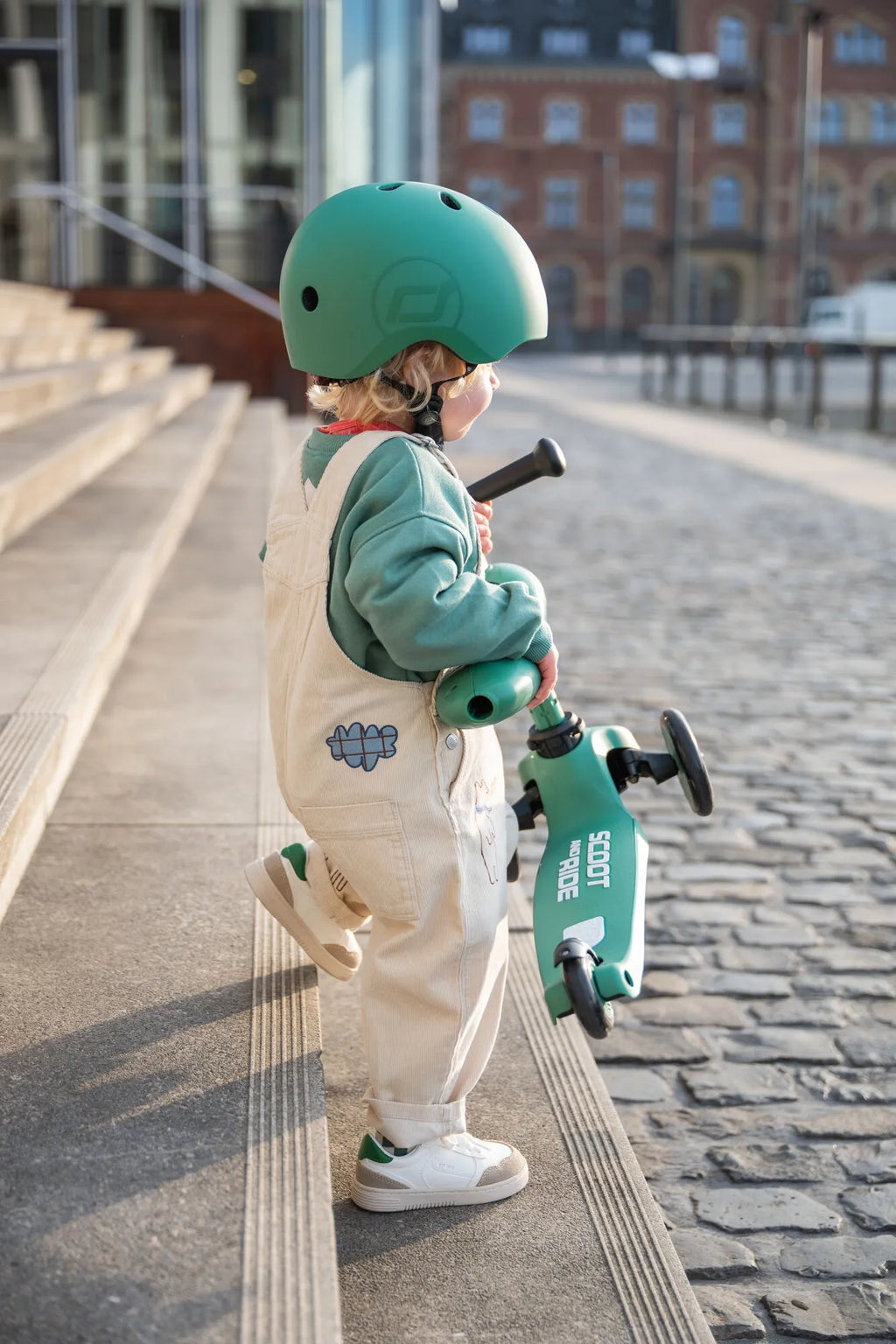 Helmet XXS forest Bild 5