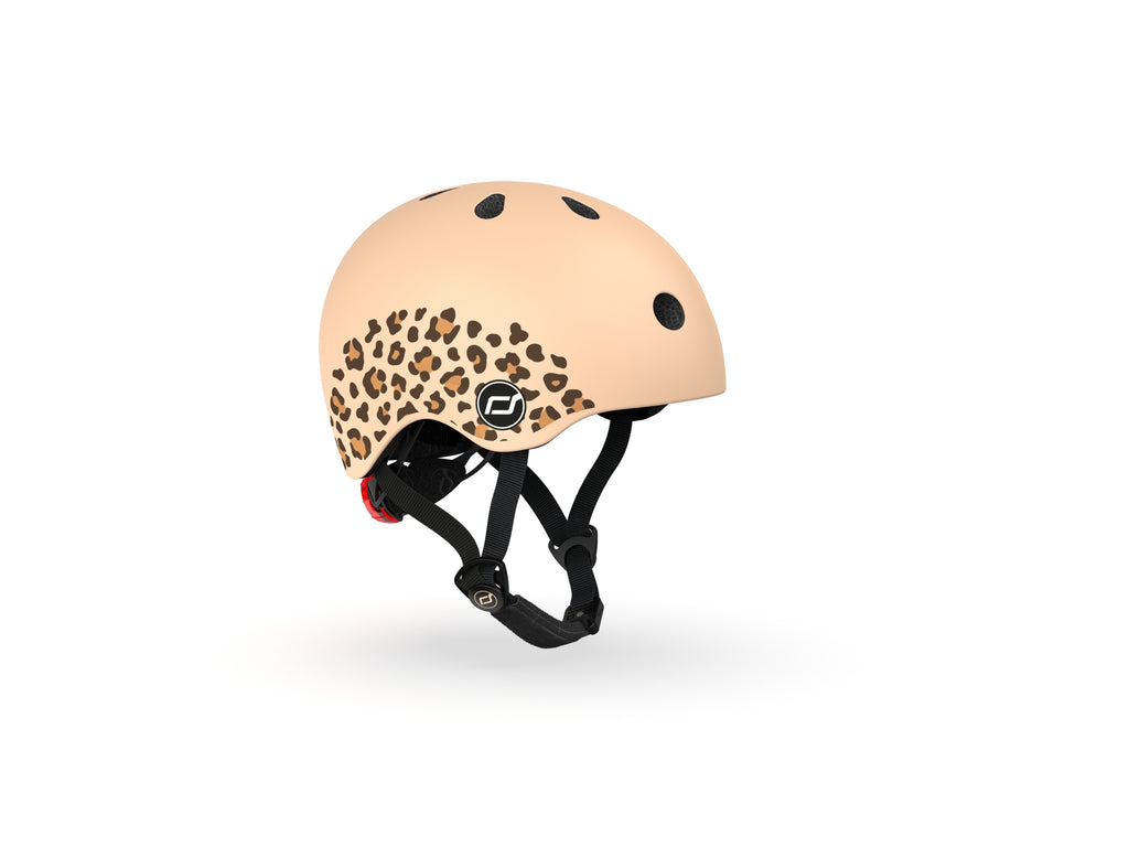 Helmet XXS leopard Bild 1