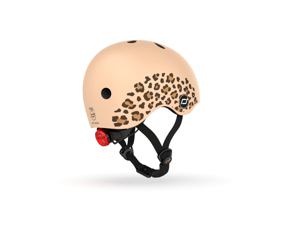 Helmet XXS leopard Bild 4