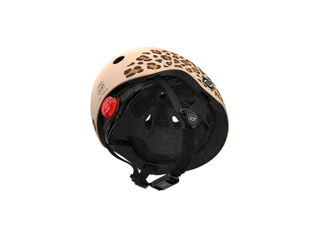 Helmet XXS leopard Bild 5