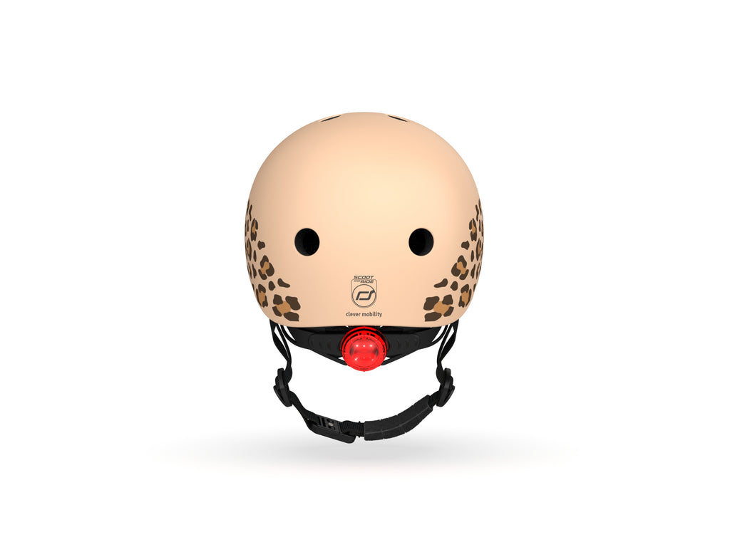 Helmet XXS leopard Bild 7