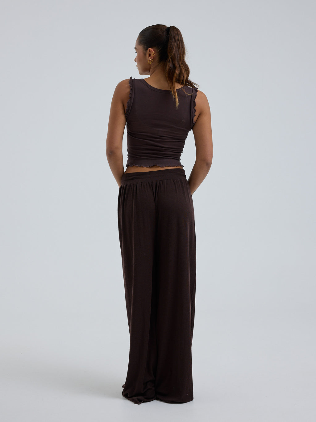 Cotton Crop Top Java Bild 6