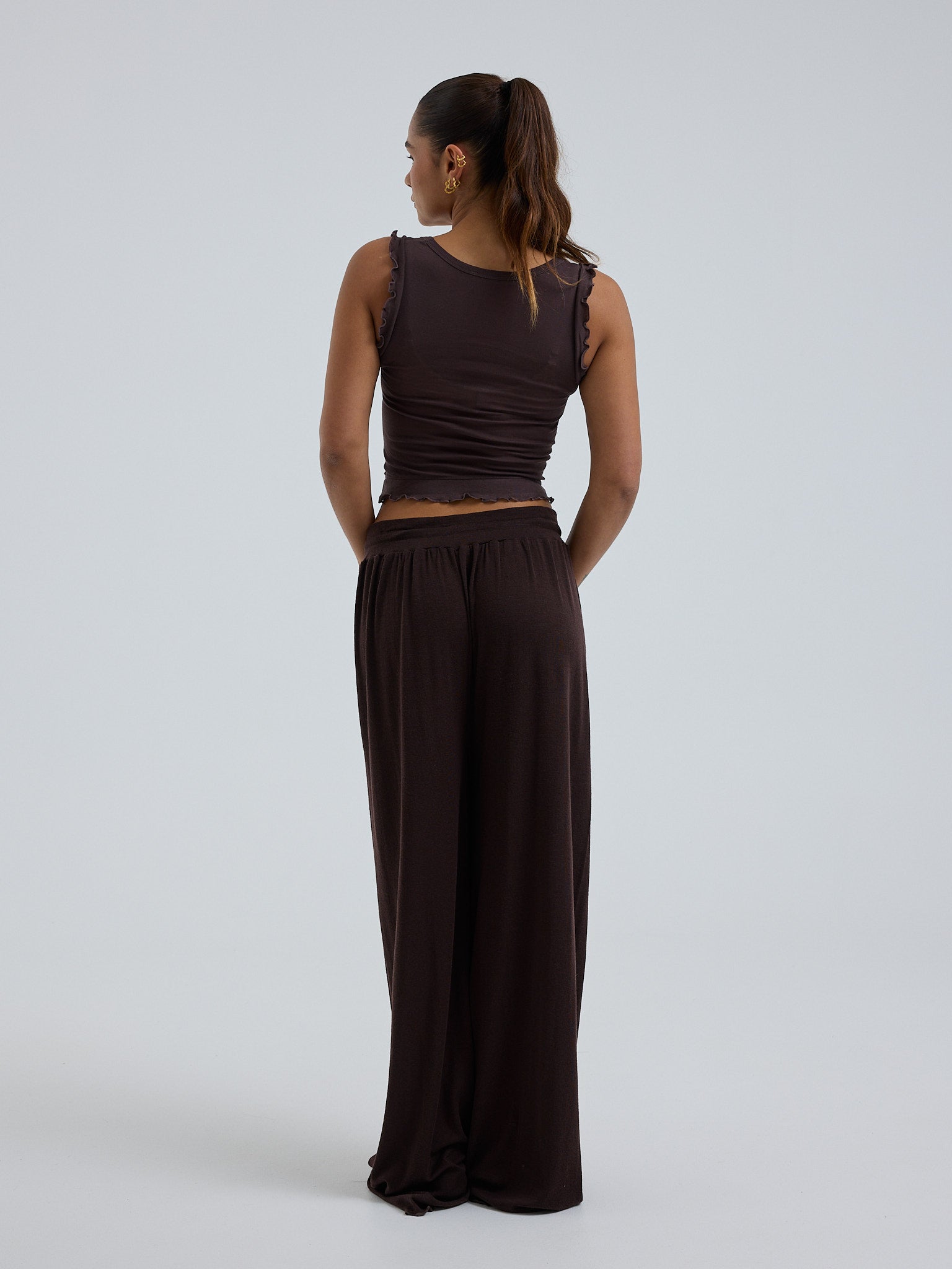 Cotton Crop Top Java Bild 6