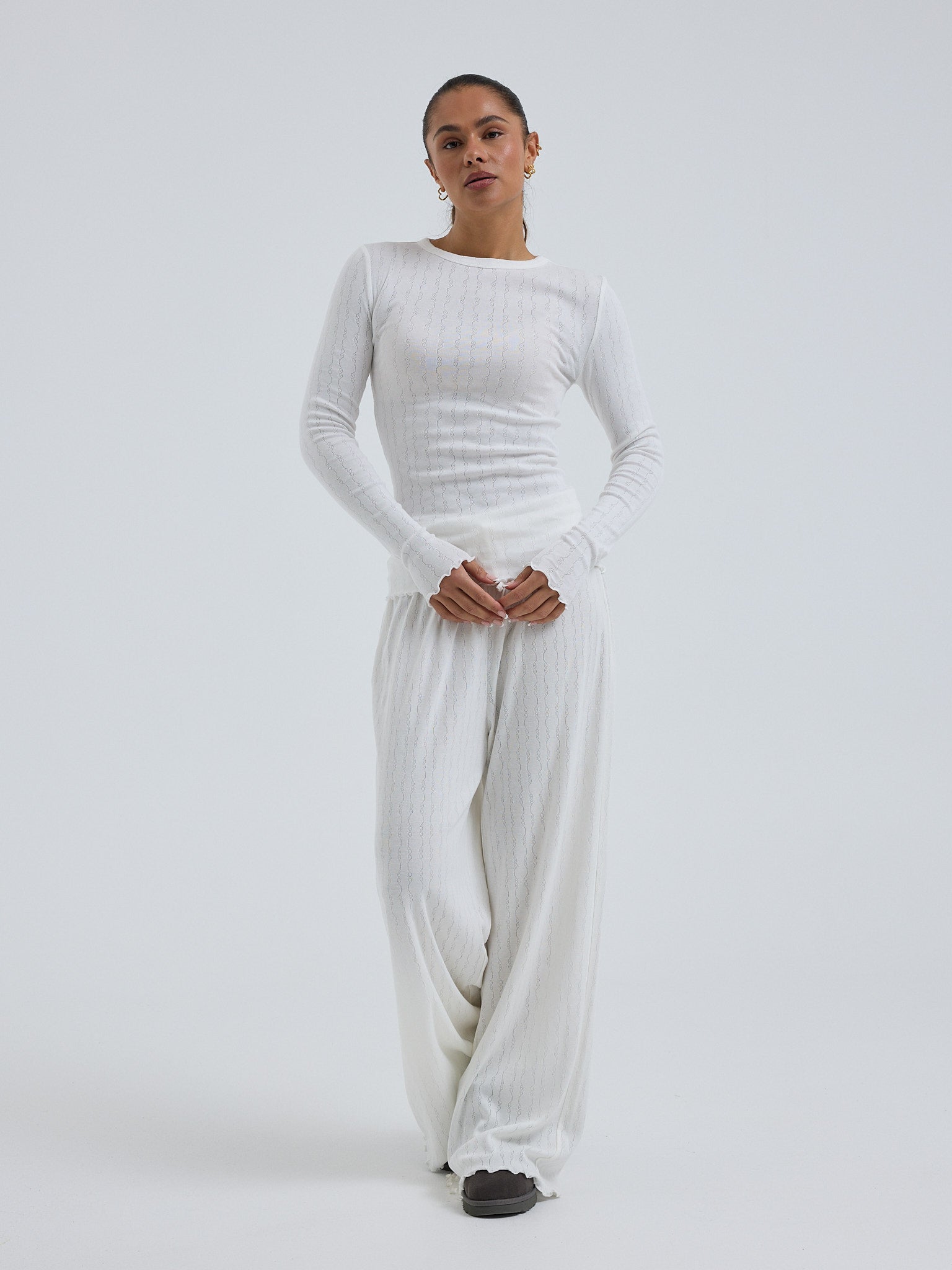 Jacquard Fiore Off-White Bild 5