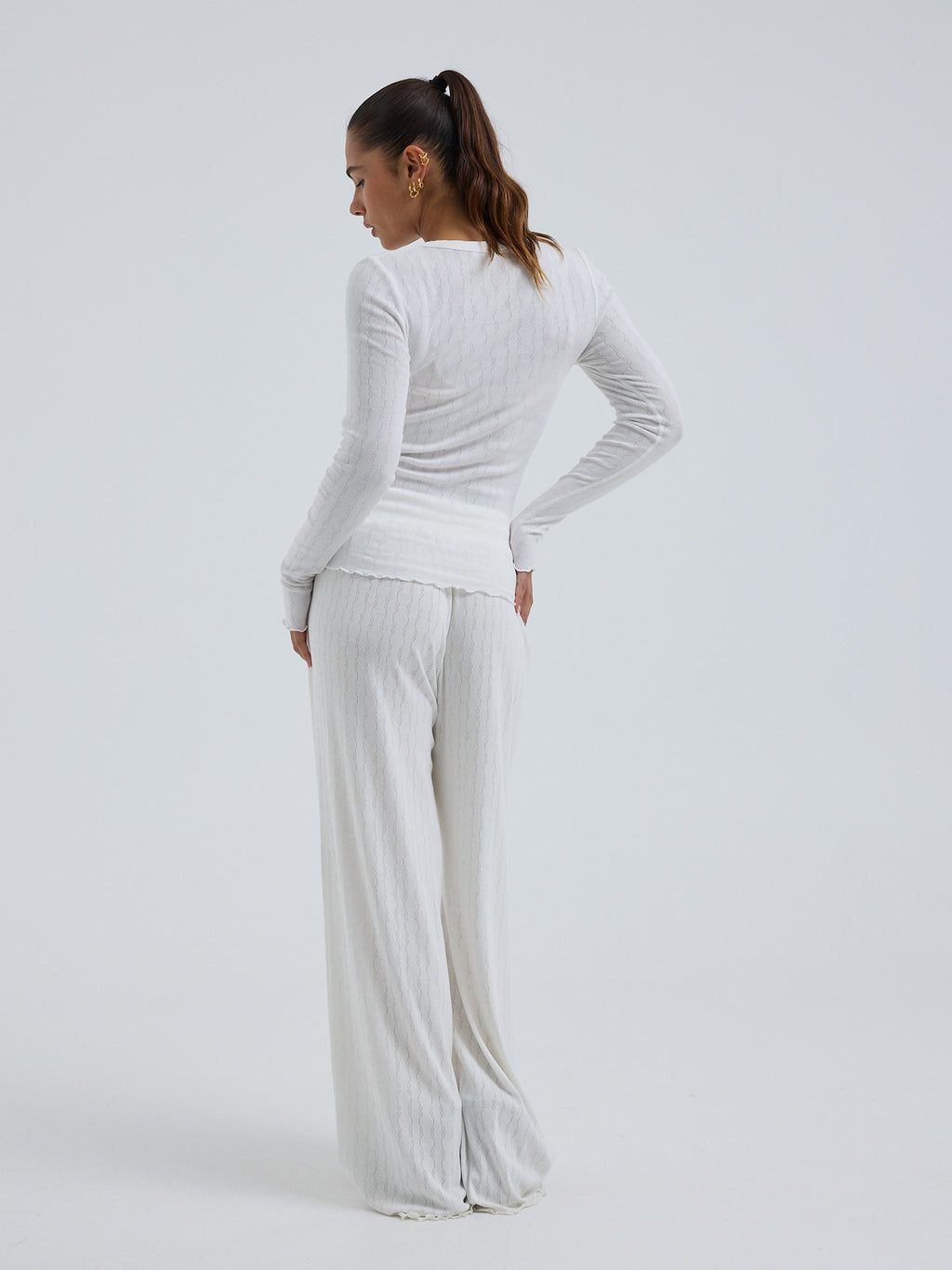 Jacquard Fiore Off-White Bild 6