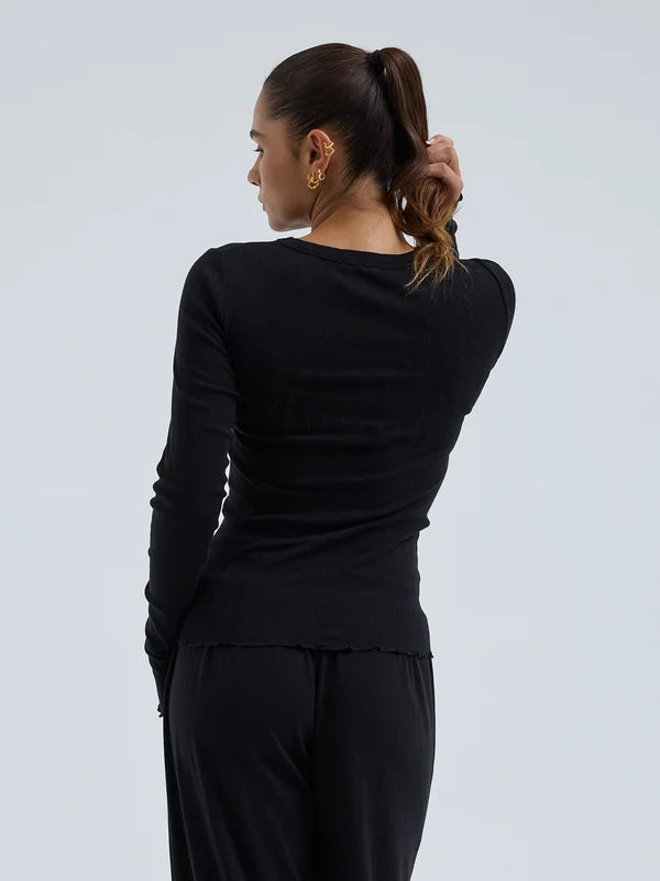 Jacquard Fiore Black Bild 4