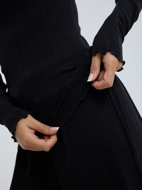 Jacquard Fiore Black Bild 5