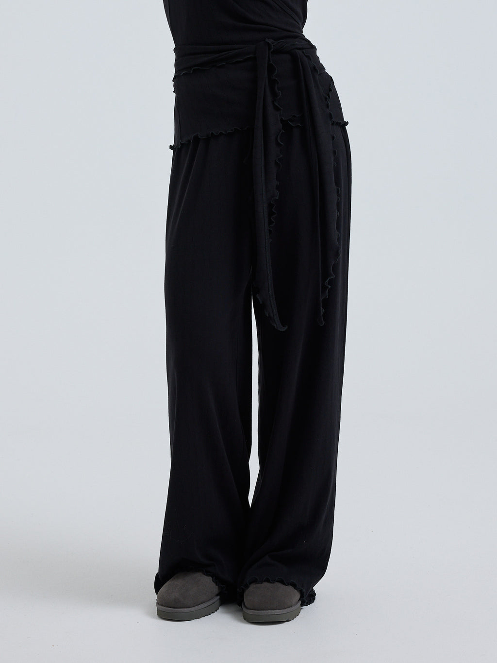 Jacquard Hose Black Bild 3
