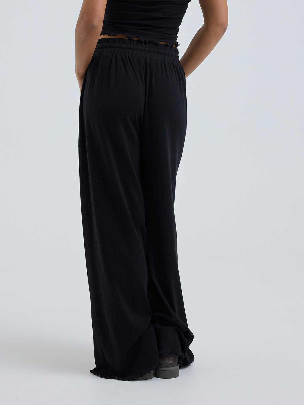 Jacquard Hose Black Bild 4