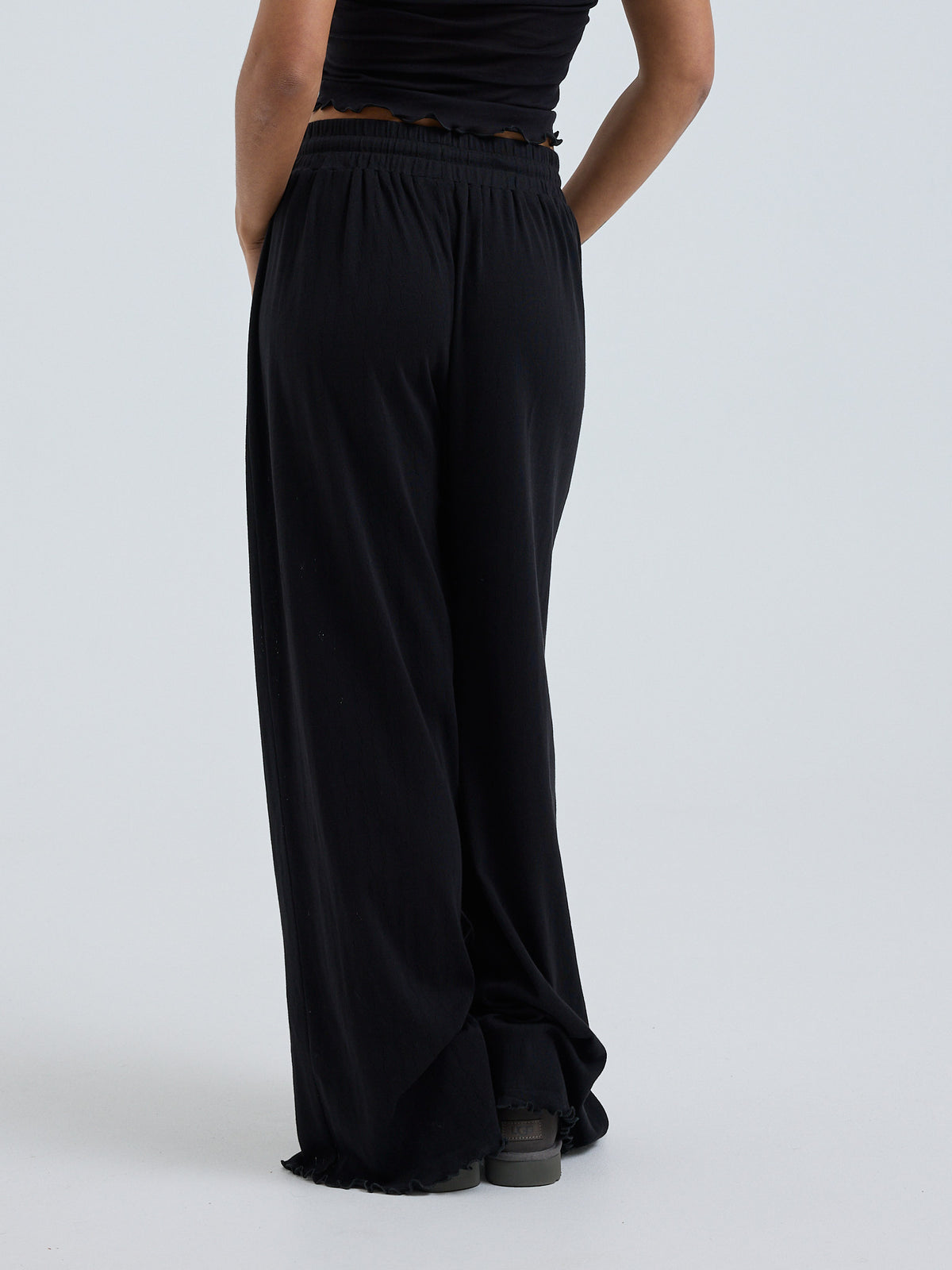 Jacquard Hose Black Bild 4