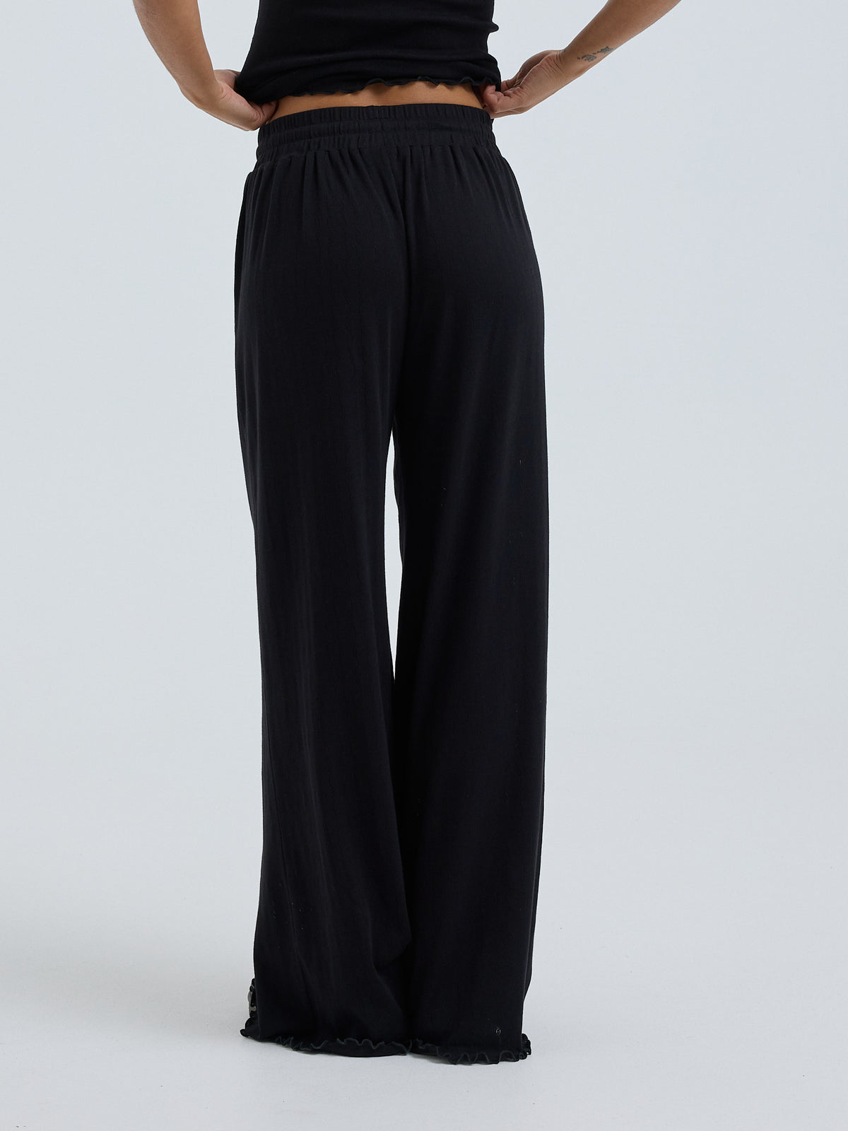 Jacquard Hose Black Bild 5