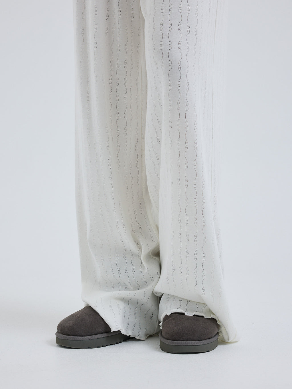 Jacquard Pants Off-White Bild 7