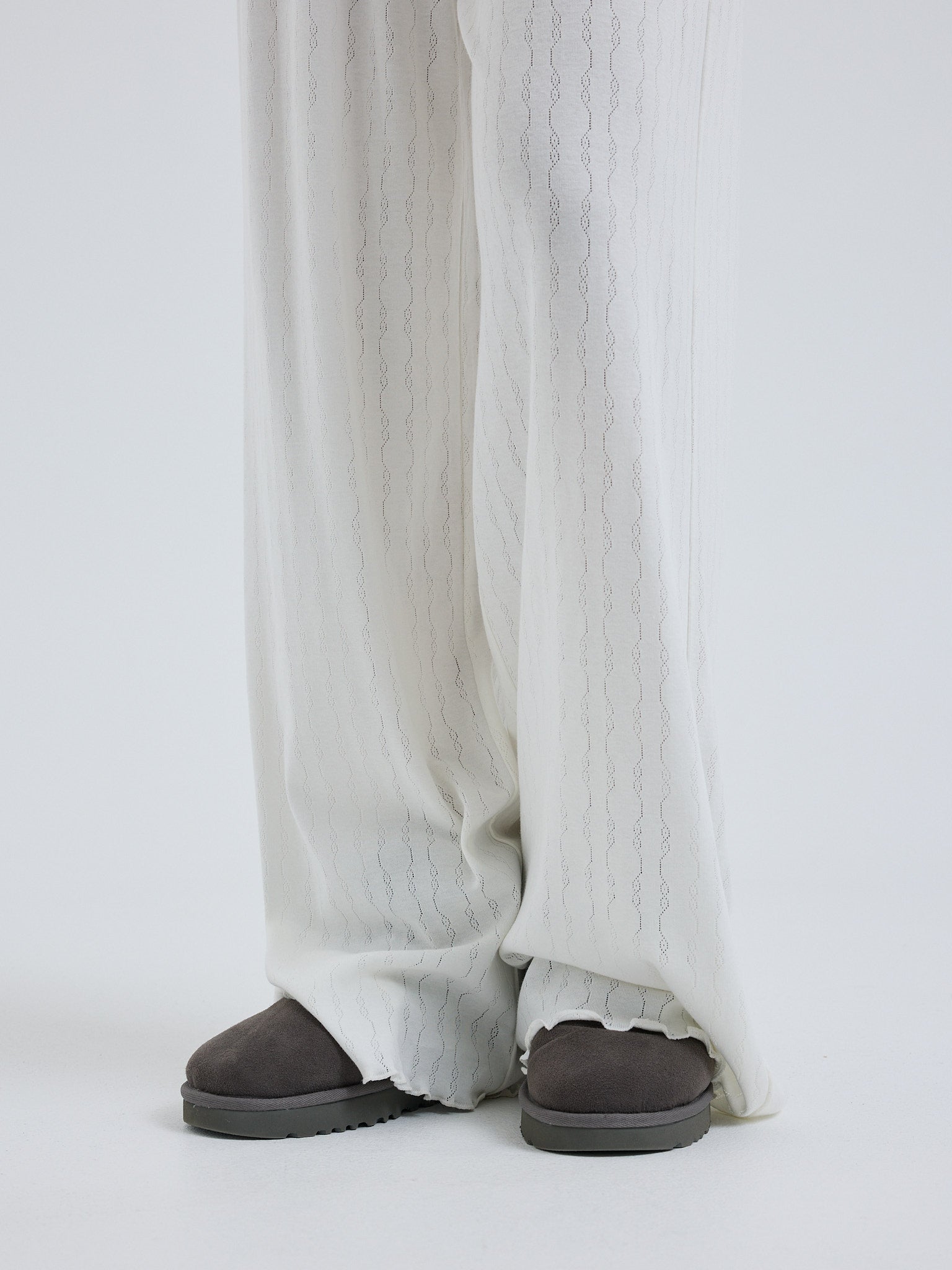 Jacquard Pants Off-White Bild 7