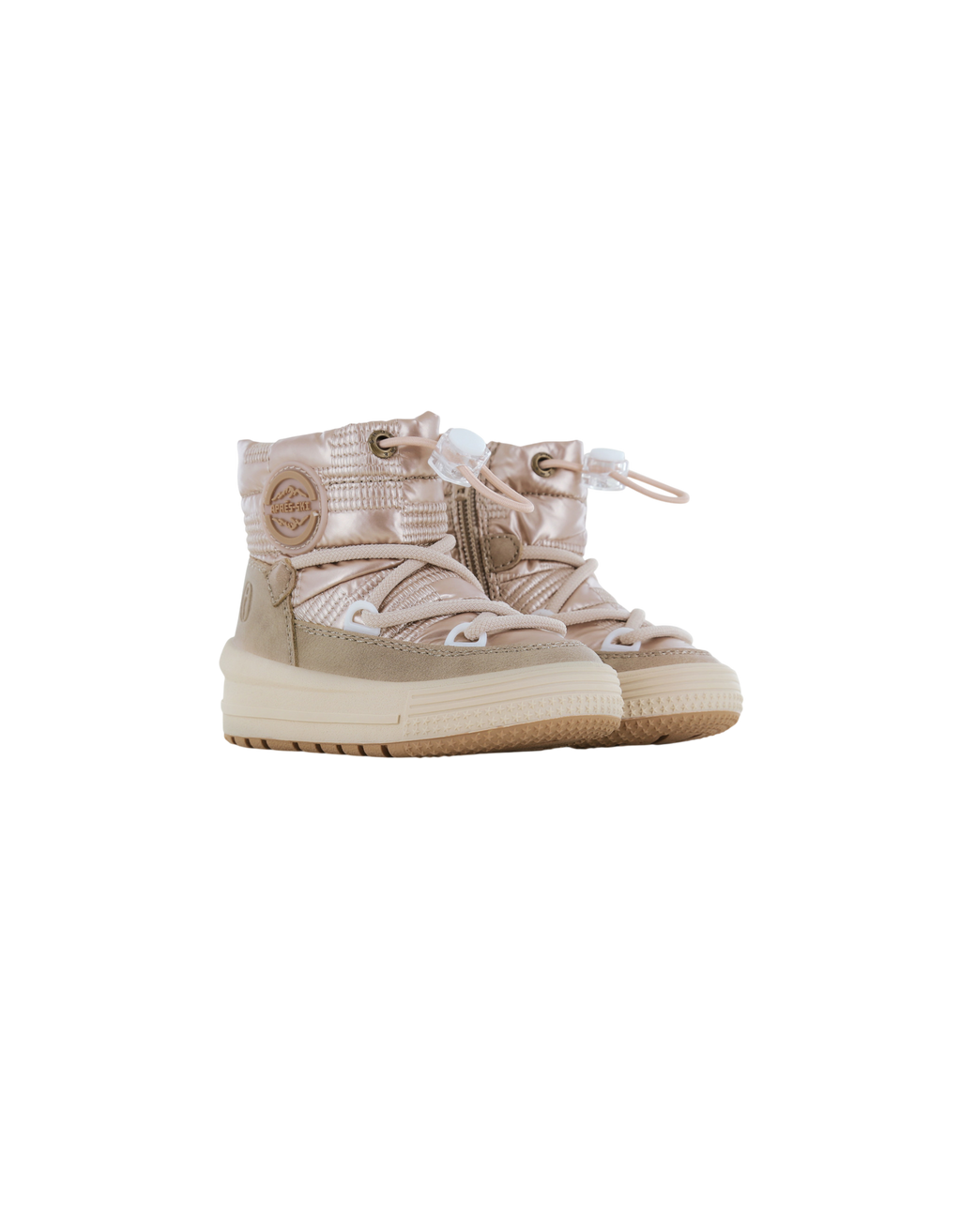 Chunky Baby Stiefel champagner Bild 2