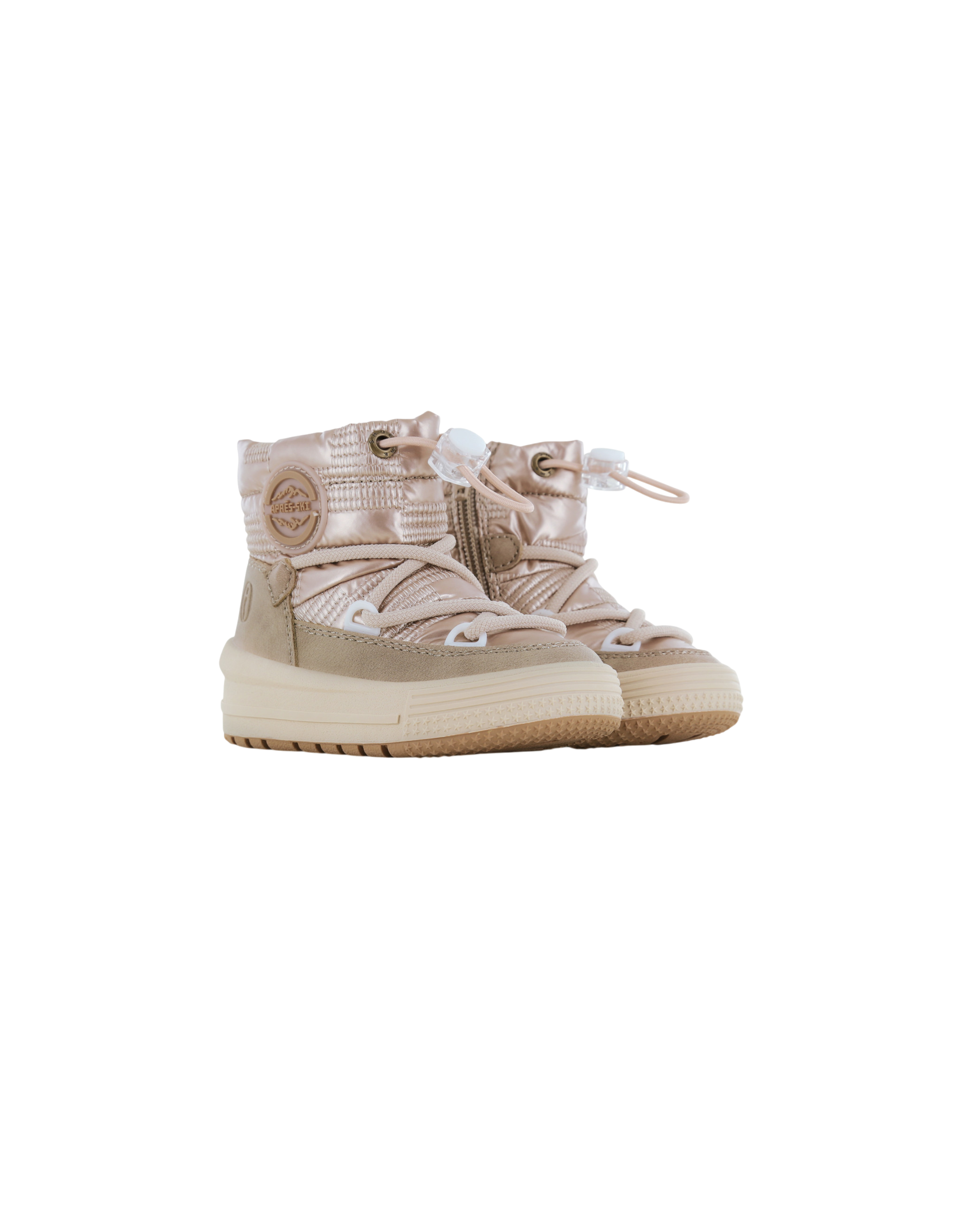 Chunky Baby Stiefel champagner Bild 2
