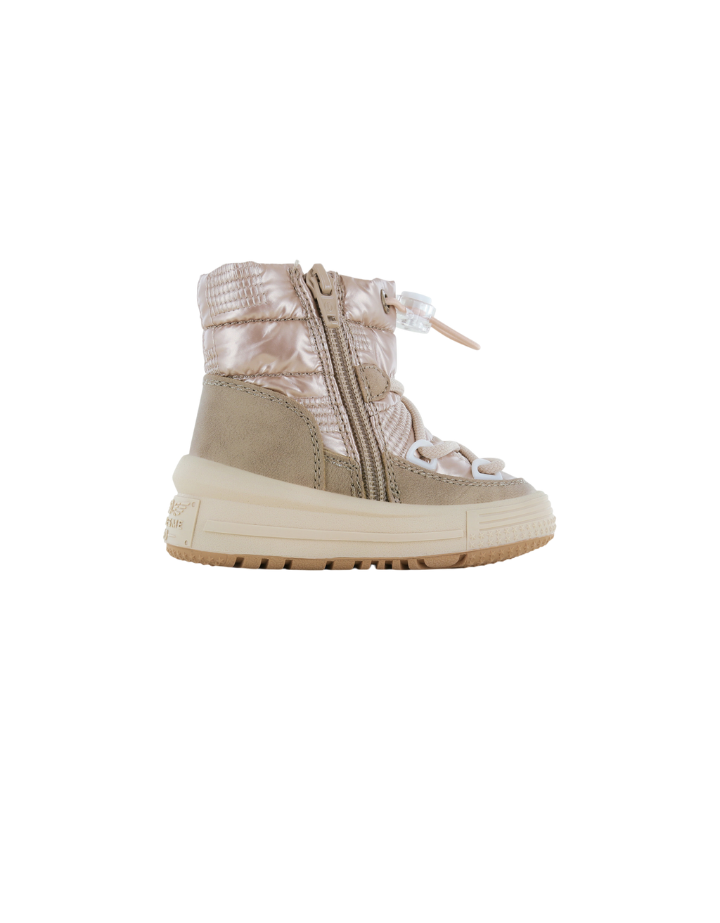 Chunky Baby Stiefel champagner Bild 3