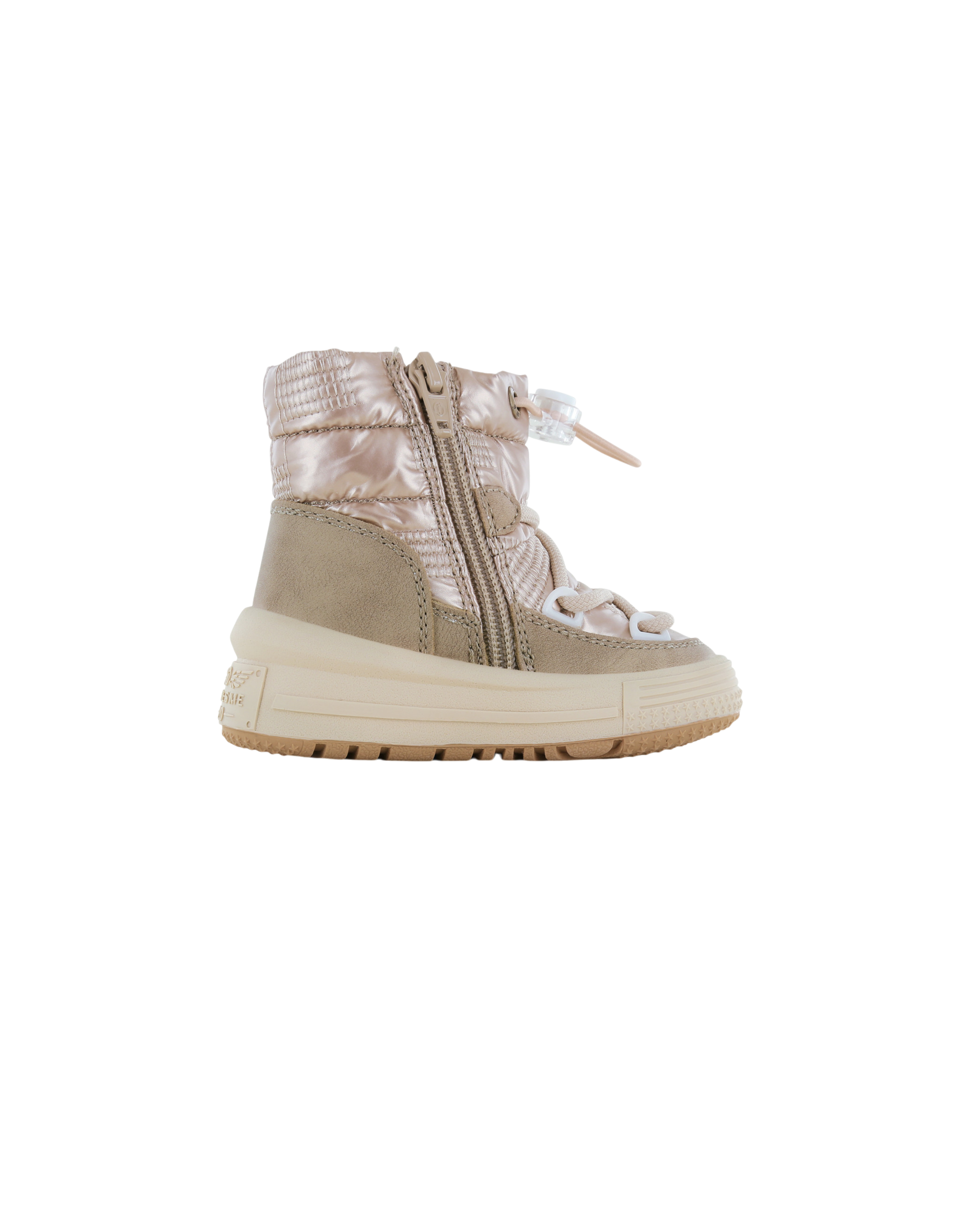Chunky Baby Stiefel champagner Bild 3