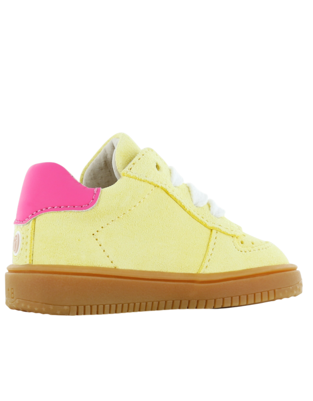 Gelber Sneaker Pink Bild 3