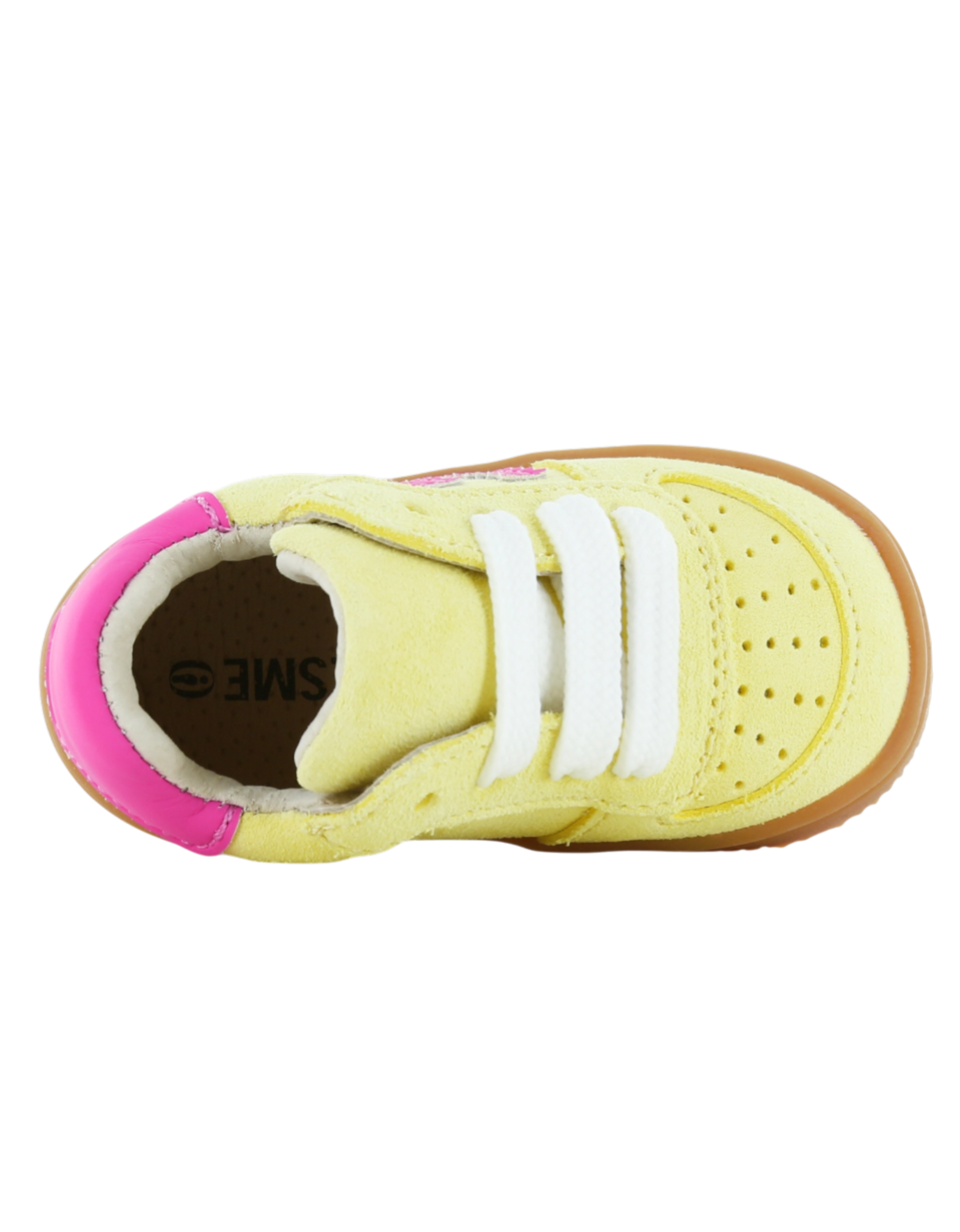 Gelber Sneaker Pink Bild 4