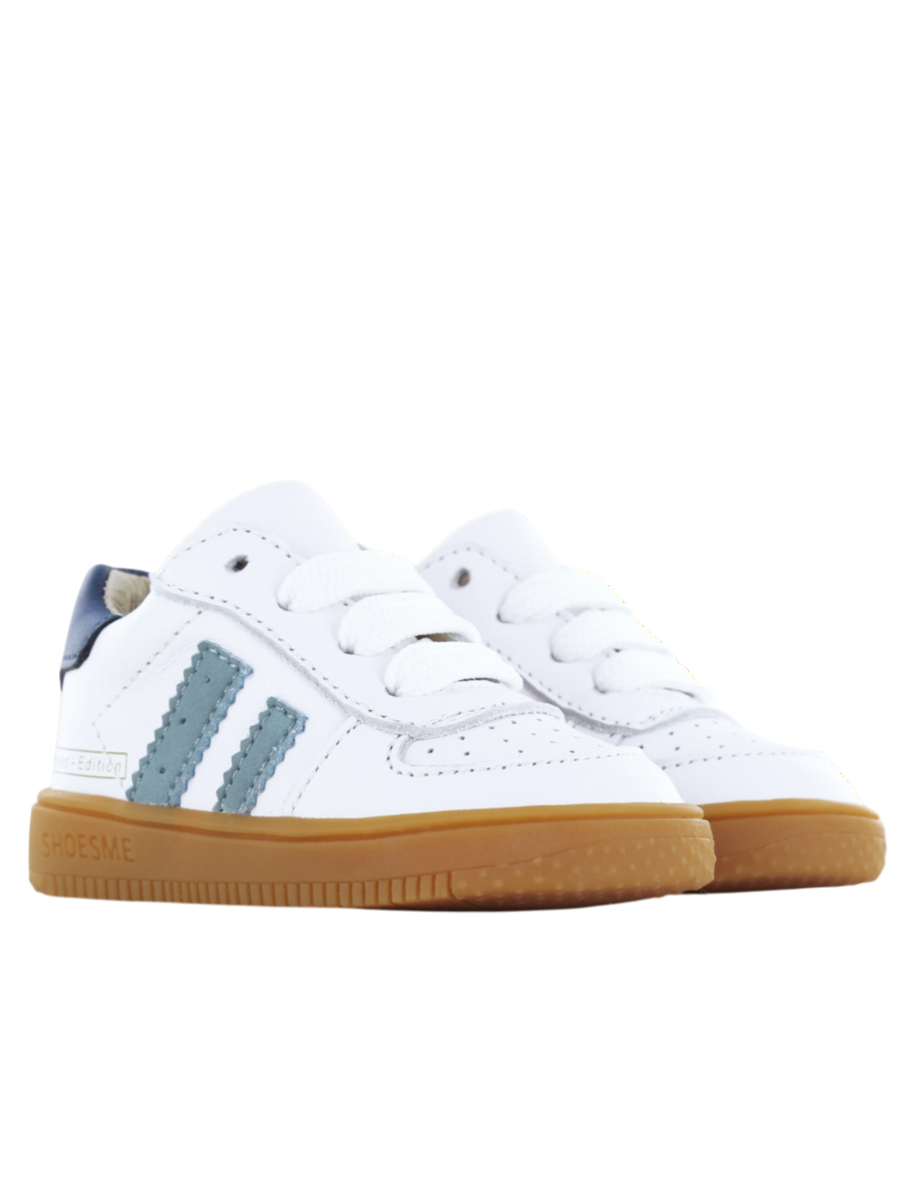 Weiß-Blauer Sneaker Blue Bild 3