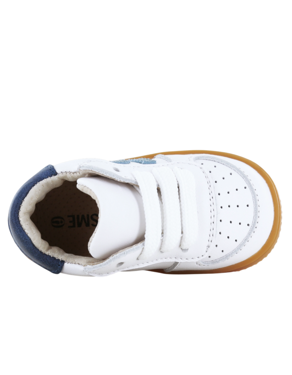 Weiß-Blauer Sneaker Blue Bild 4