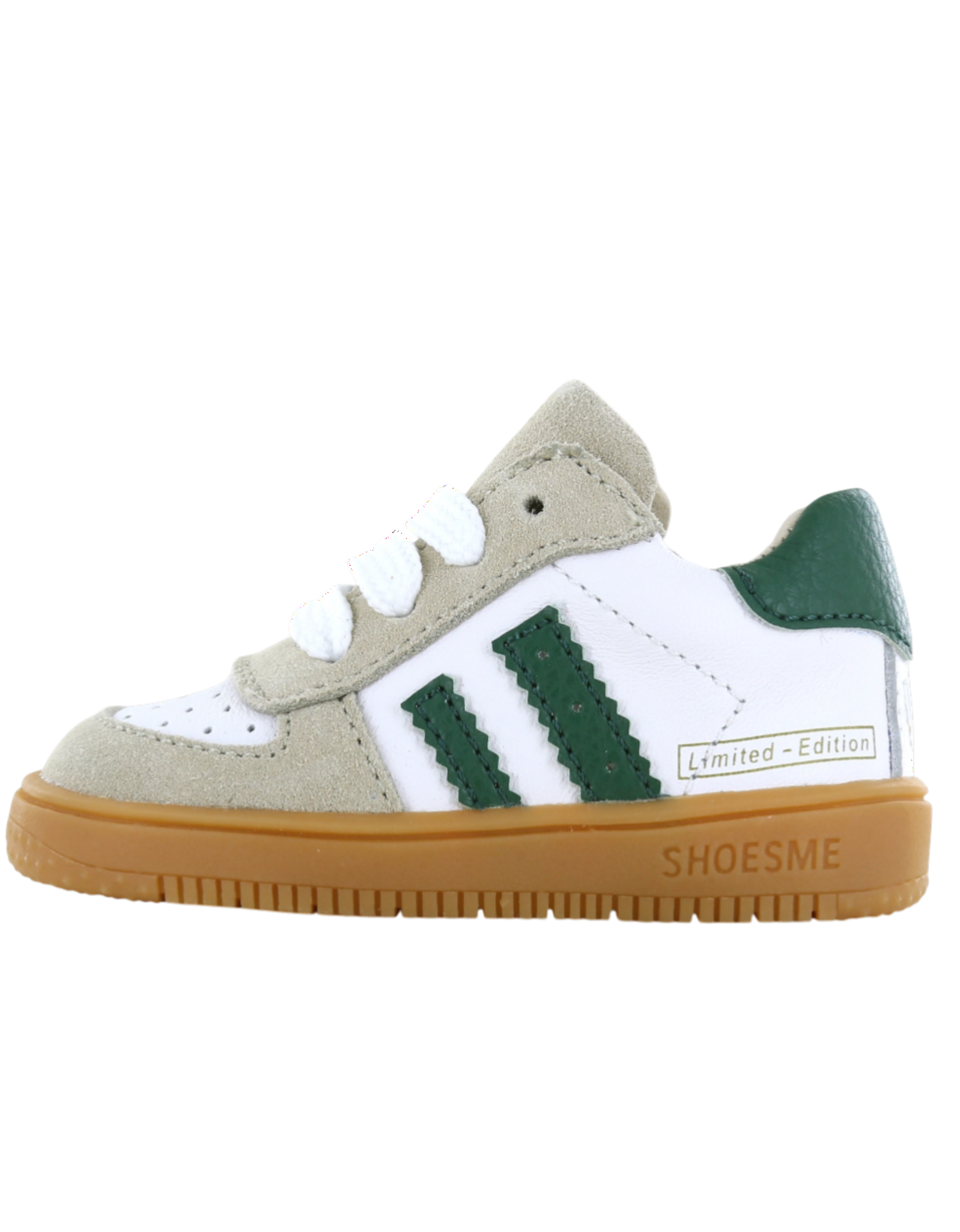 Weiß-Grüner Sneaker Green Bild 1