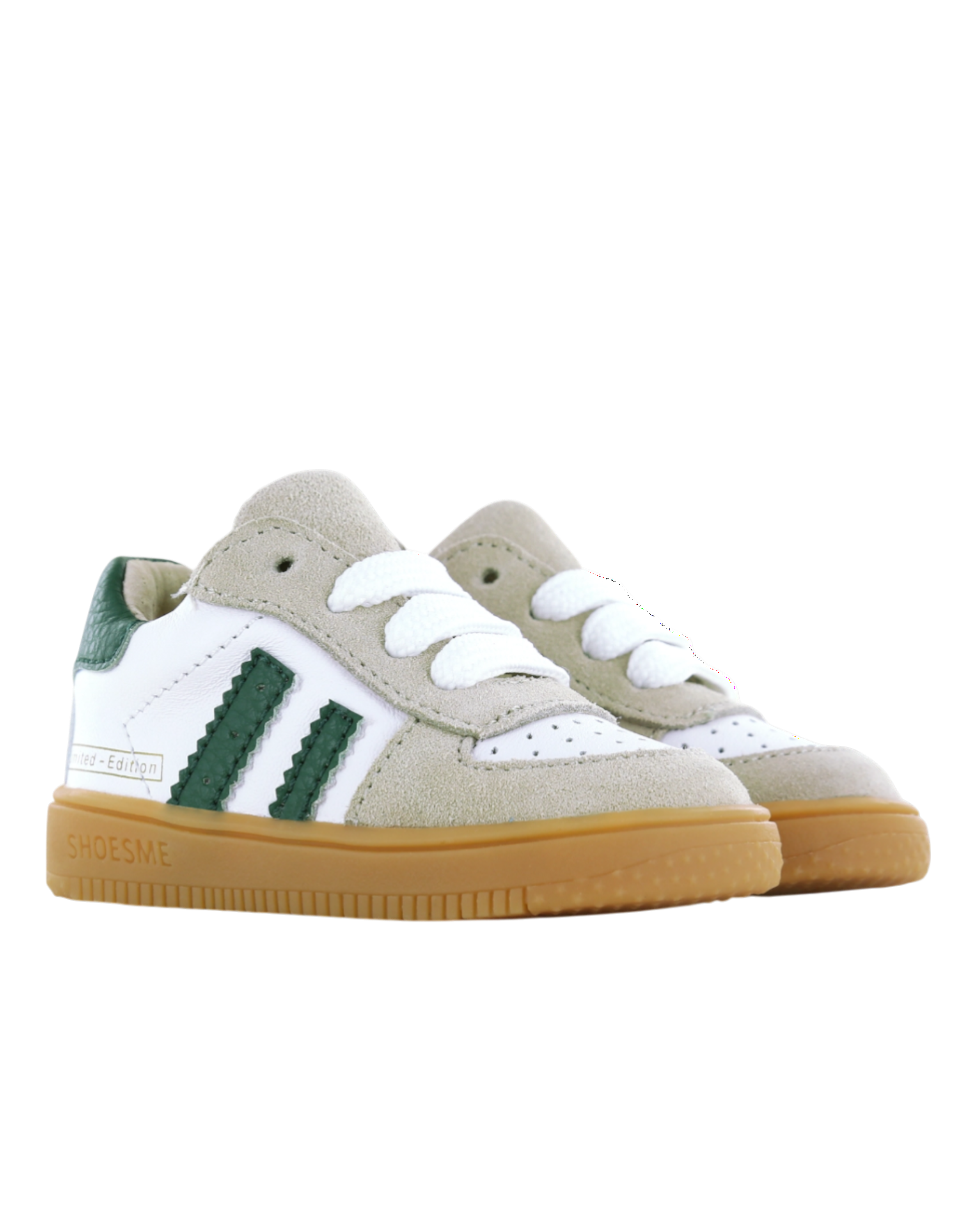 Weiß-Grüner Sneaker Green Bild 2