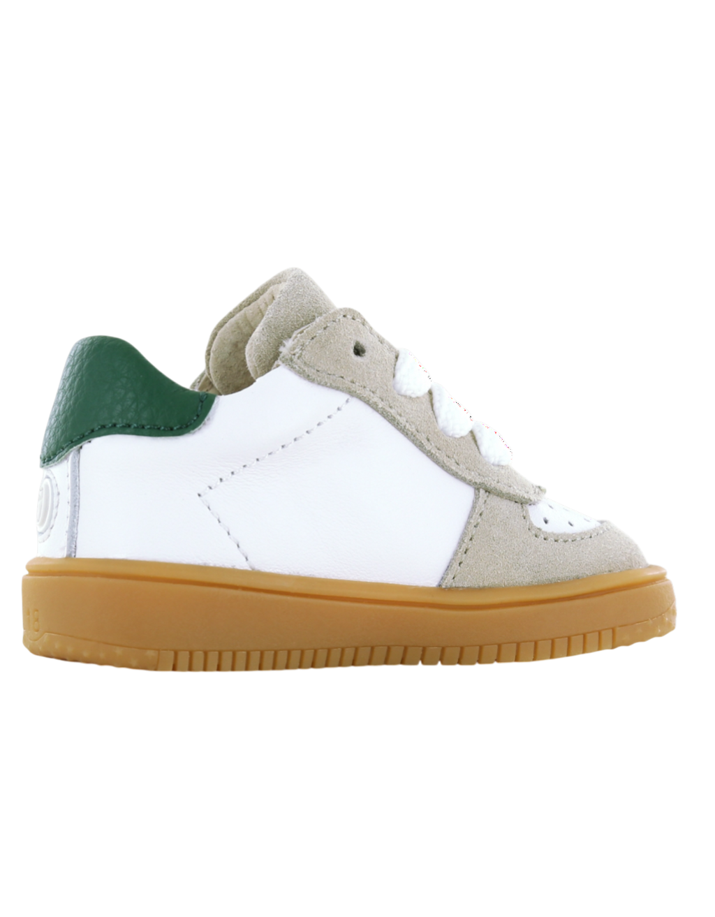 Weiß-Grüner Sneaker Green Bild 3