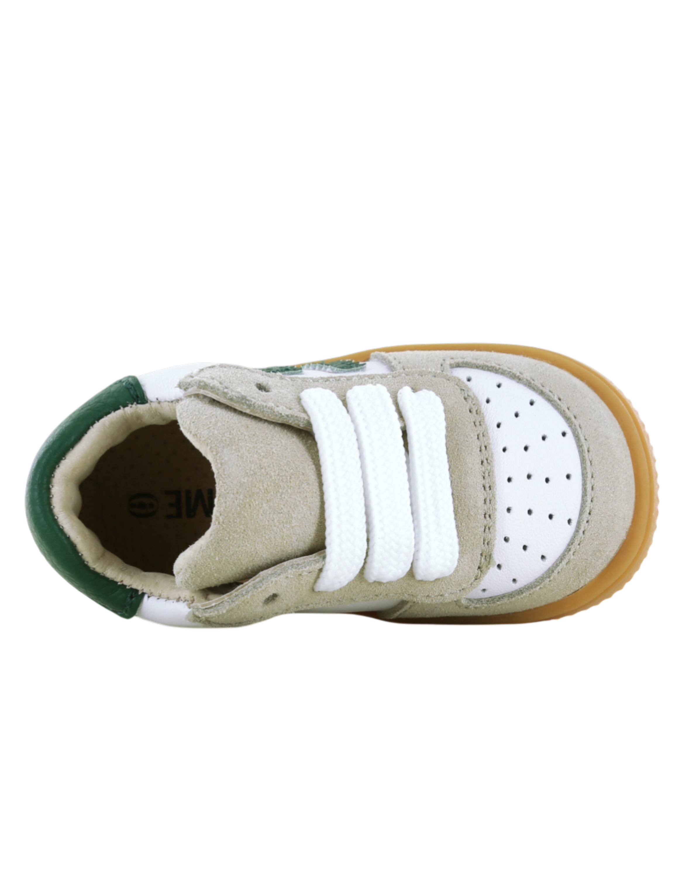 Weiß-Grüner Sneaker Green Bild 4